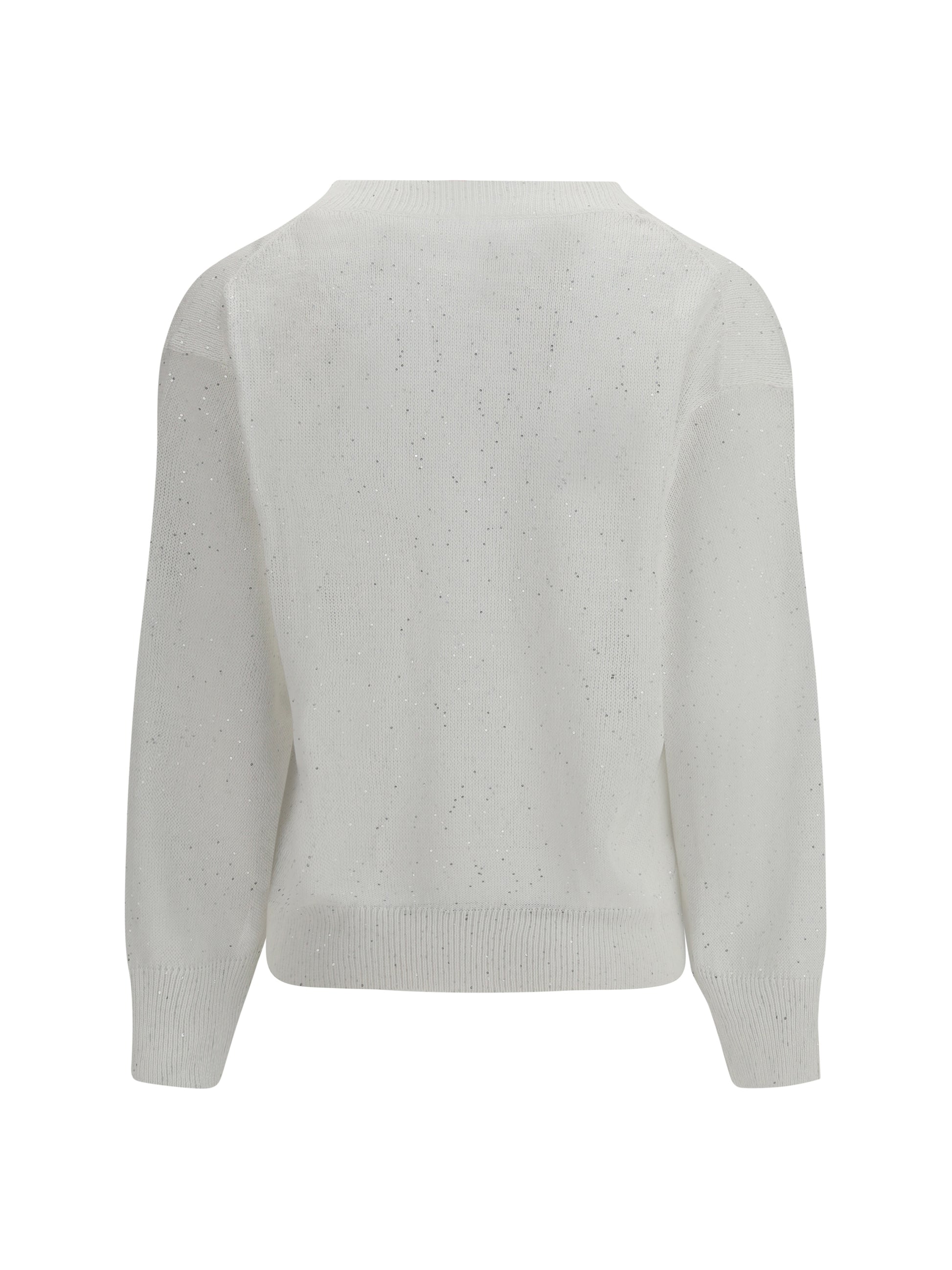 Brunello Cucinelli Women Sparkling Linen T-Shirt BRUNELLO CUCINELLI