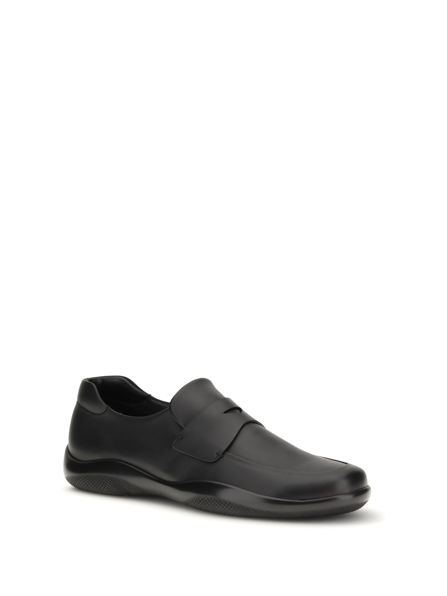 Prada Men Toblach Leather Loafers PRADA
