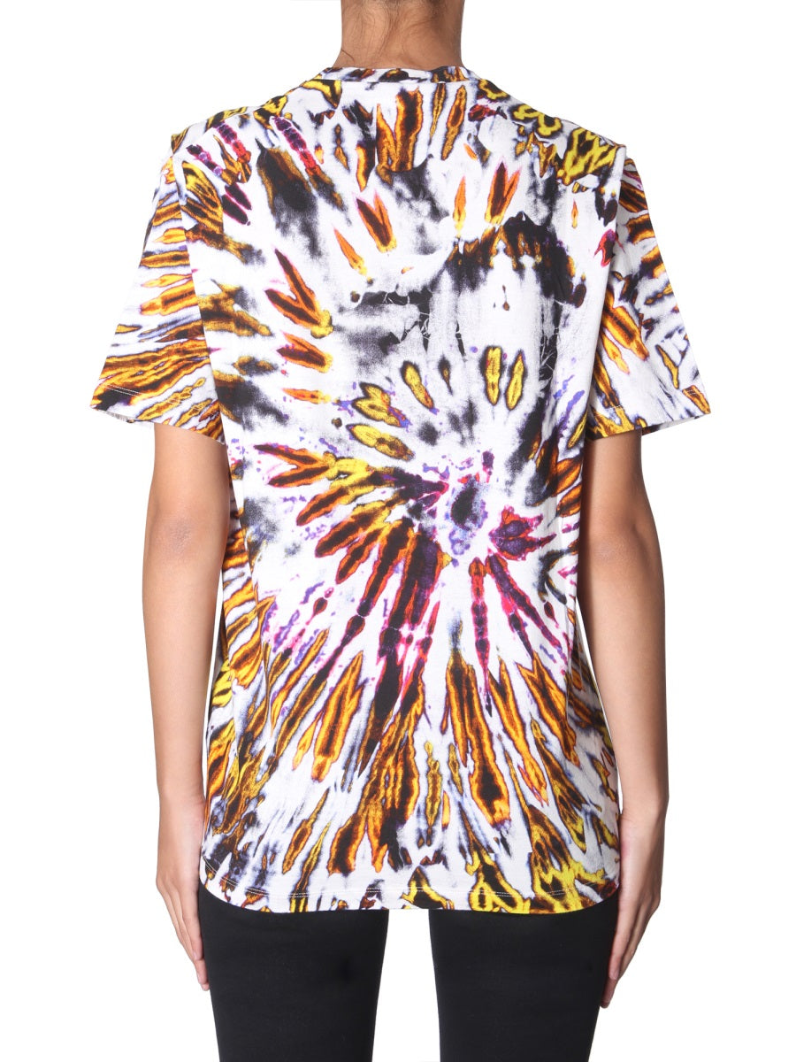 Dsquared Women Tie And Dye Print T-Shirt DSQUARED2