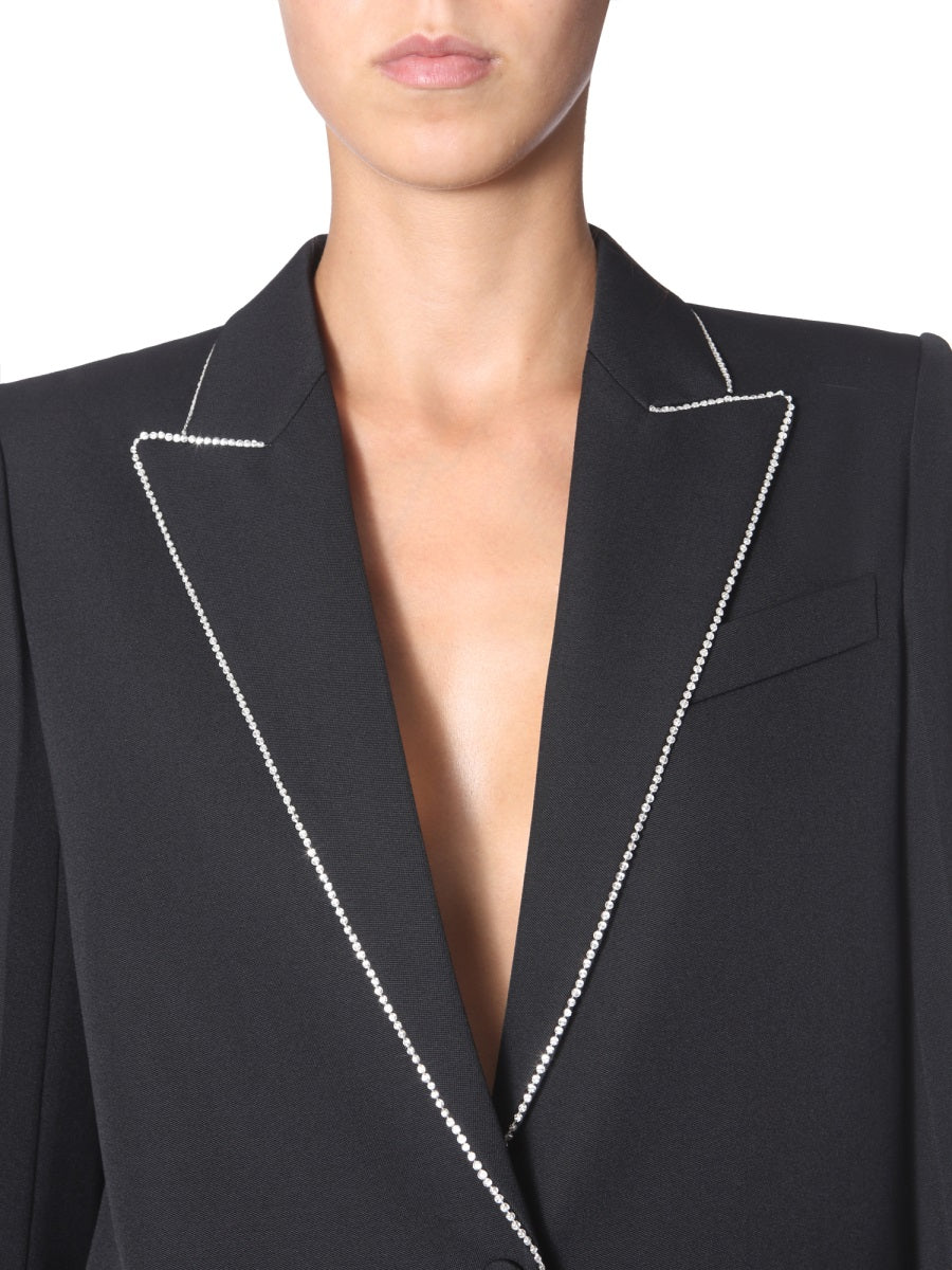 Givenchy Women Wool Blazer With Strass GIVENCHY