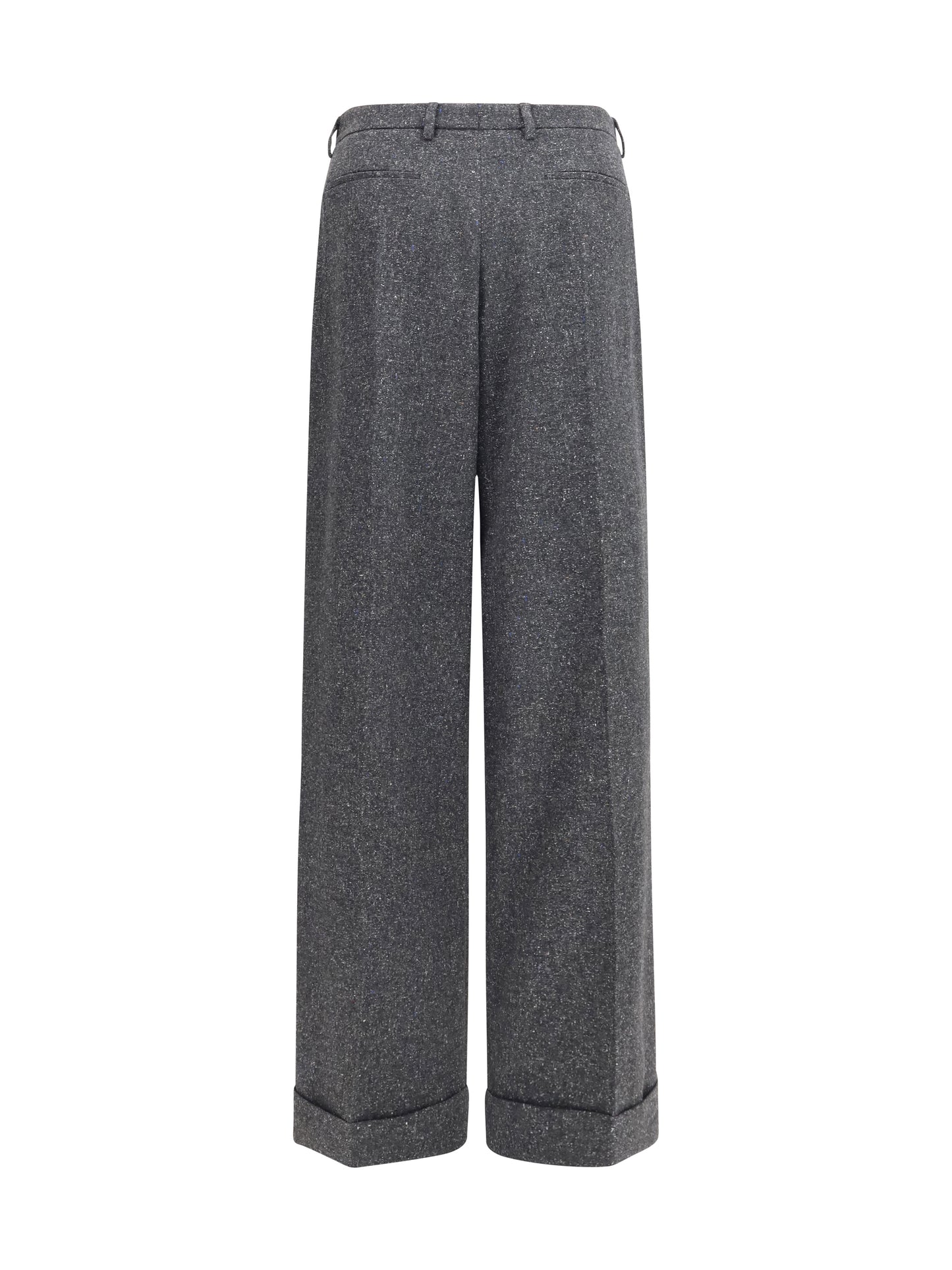 Valentino Men Tailored Wool And Silk-Blend Pants VALENTINO