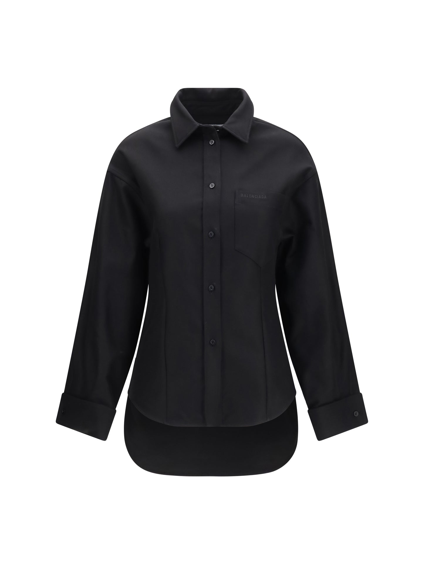 Balenciaga Women Classic Long-Sleeved Shirt BALENCIAGA