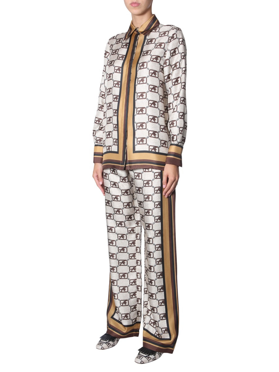 Alberta Ferretti Women Story Logo Pants ALBERTA FERRETTI