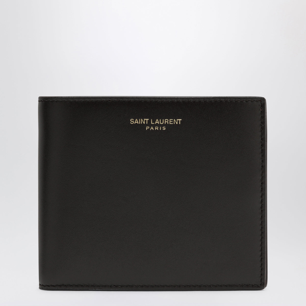 Saint Laurent East/West Brown And Burgundy Leather Wallet Men SAINT LAURENT