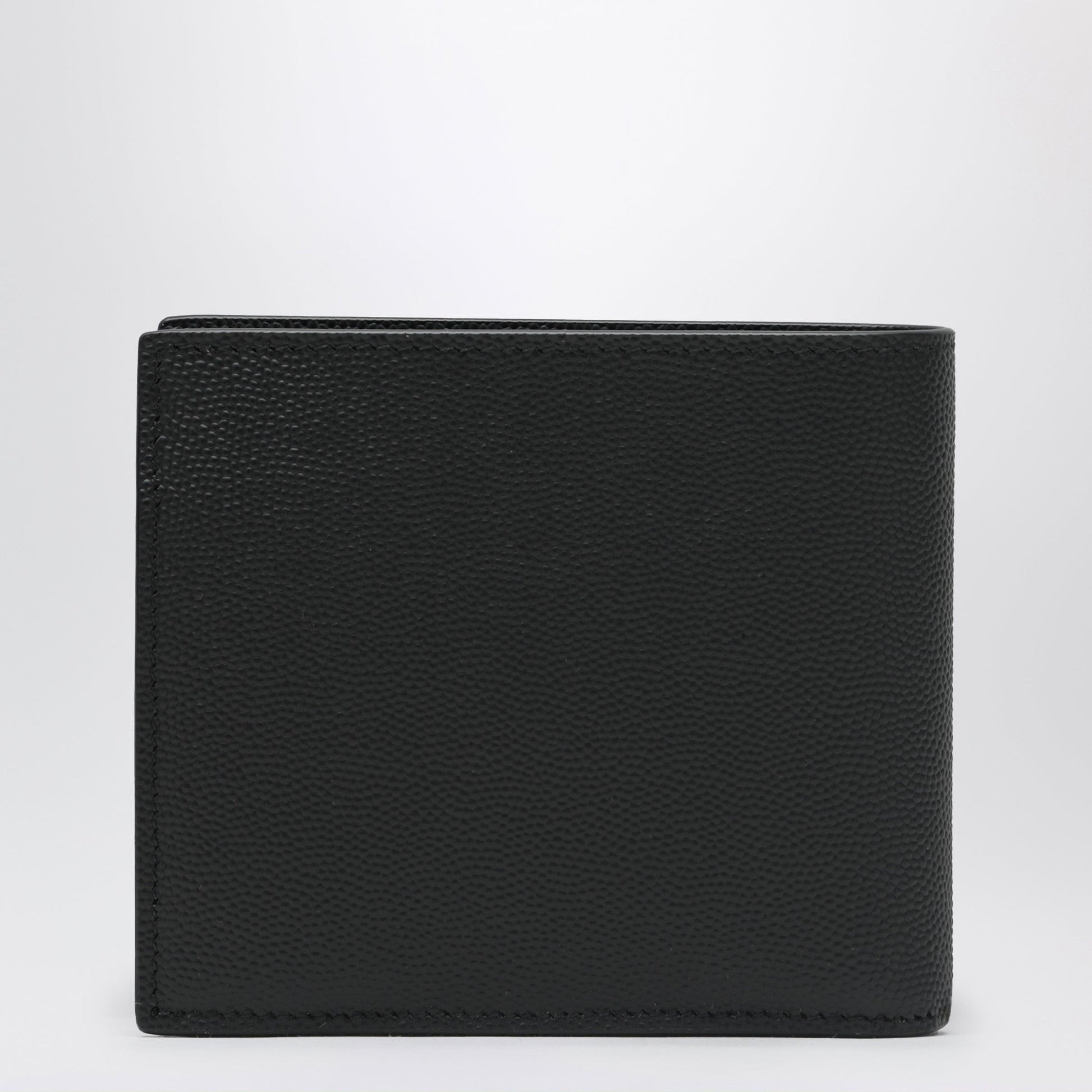 Saint Laurent Black East/West Wallet In Grain De Poudre Leather Men SAINT LAURENT