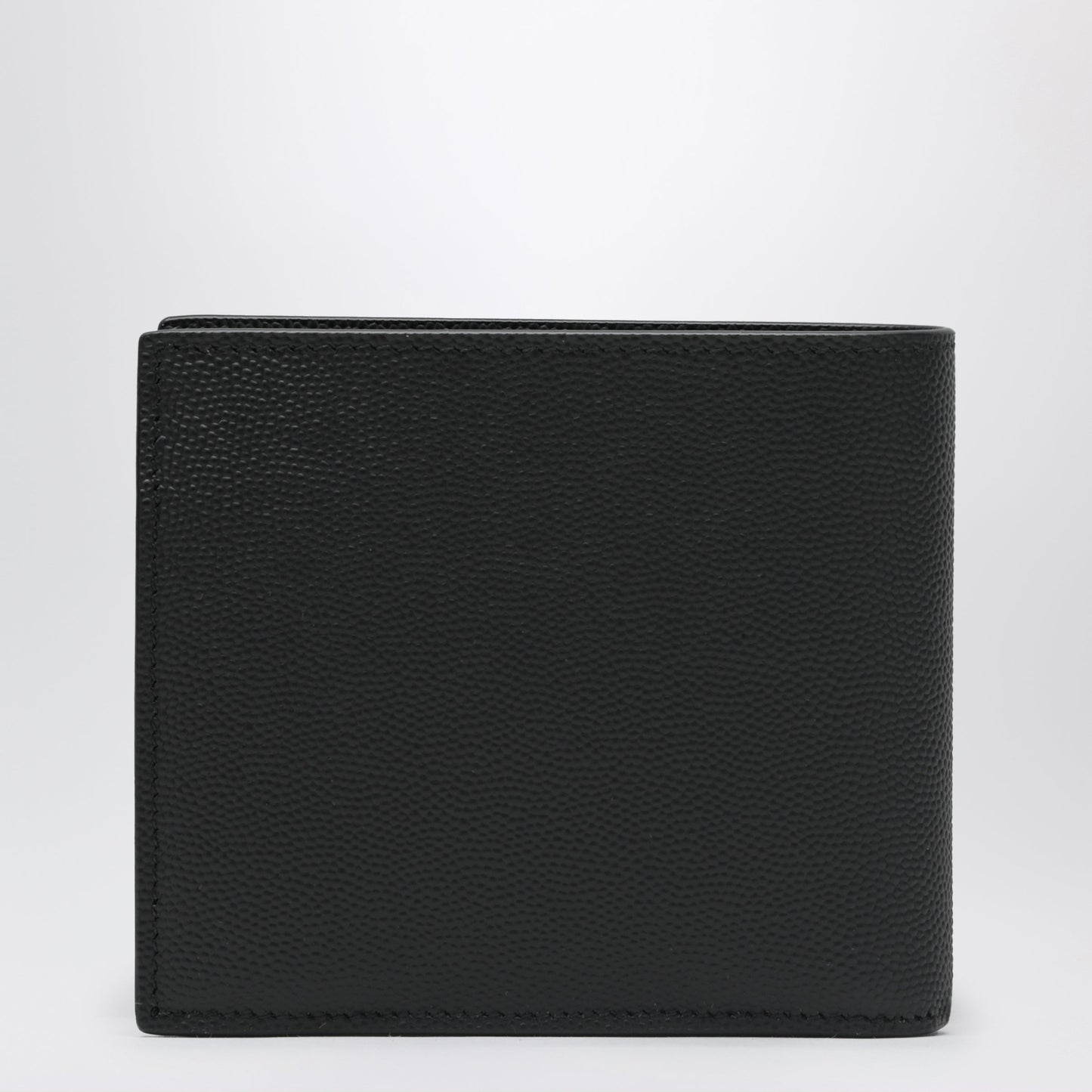 Saint Laurent Black East/West Wallet In Grain De Poudre Leather Men SAINT LAURENT