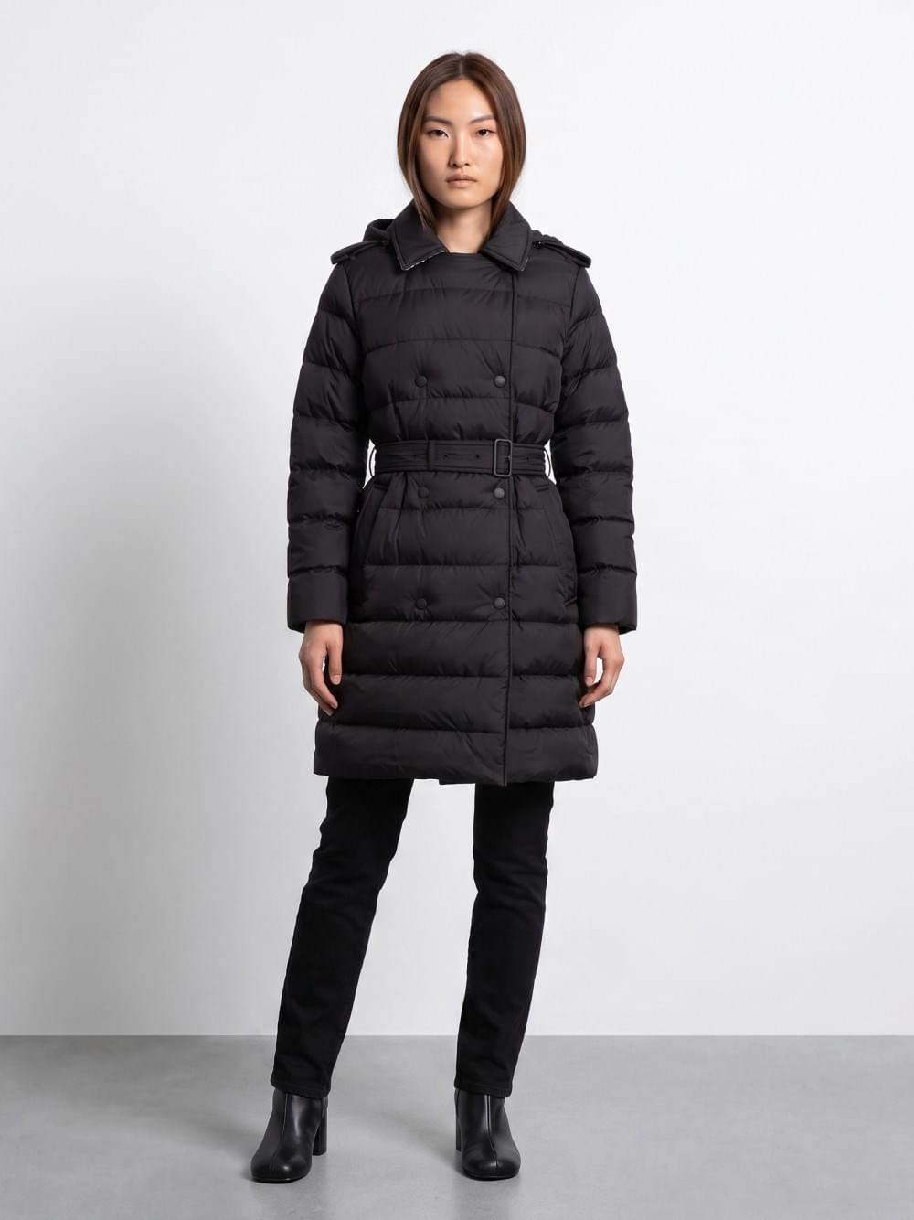 Burberry Women Medium Down Jacket With Hood BURBERRY