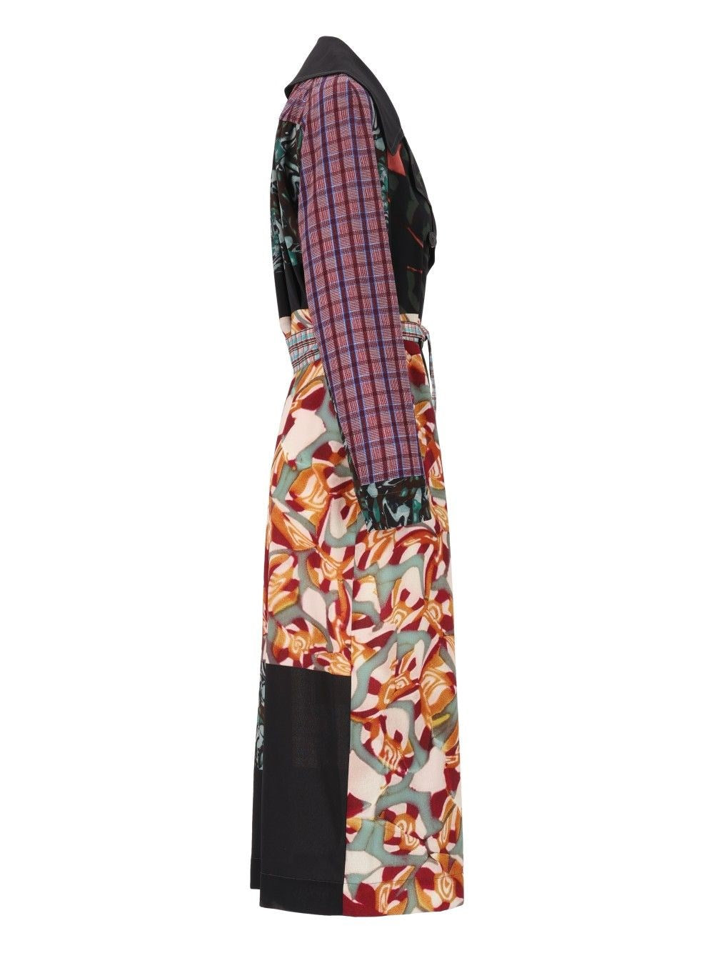 Dries Van Noten Women Rolana Printed Chiffon Coat DRIES VAN NOTEN