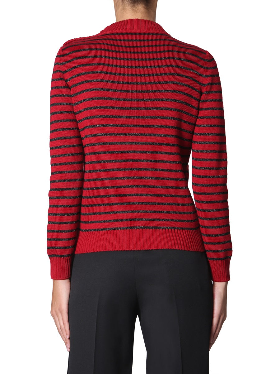 Saint Laurent Women Crew Neck Sweater SAINT LAURENT