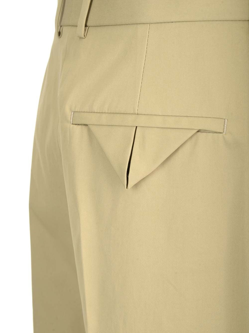 Bottega Veneta Men Lightweight Cotton Twill Trousers BOTTEGA VENETA