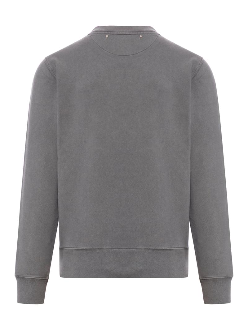 Golden Goose Deluxe Brand Men Crew Neck Sweatshirt With Logo GOLDEN GOOSE