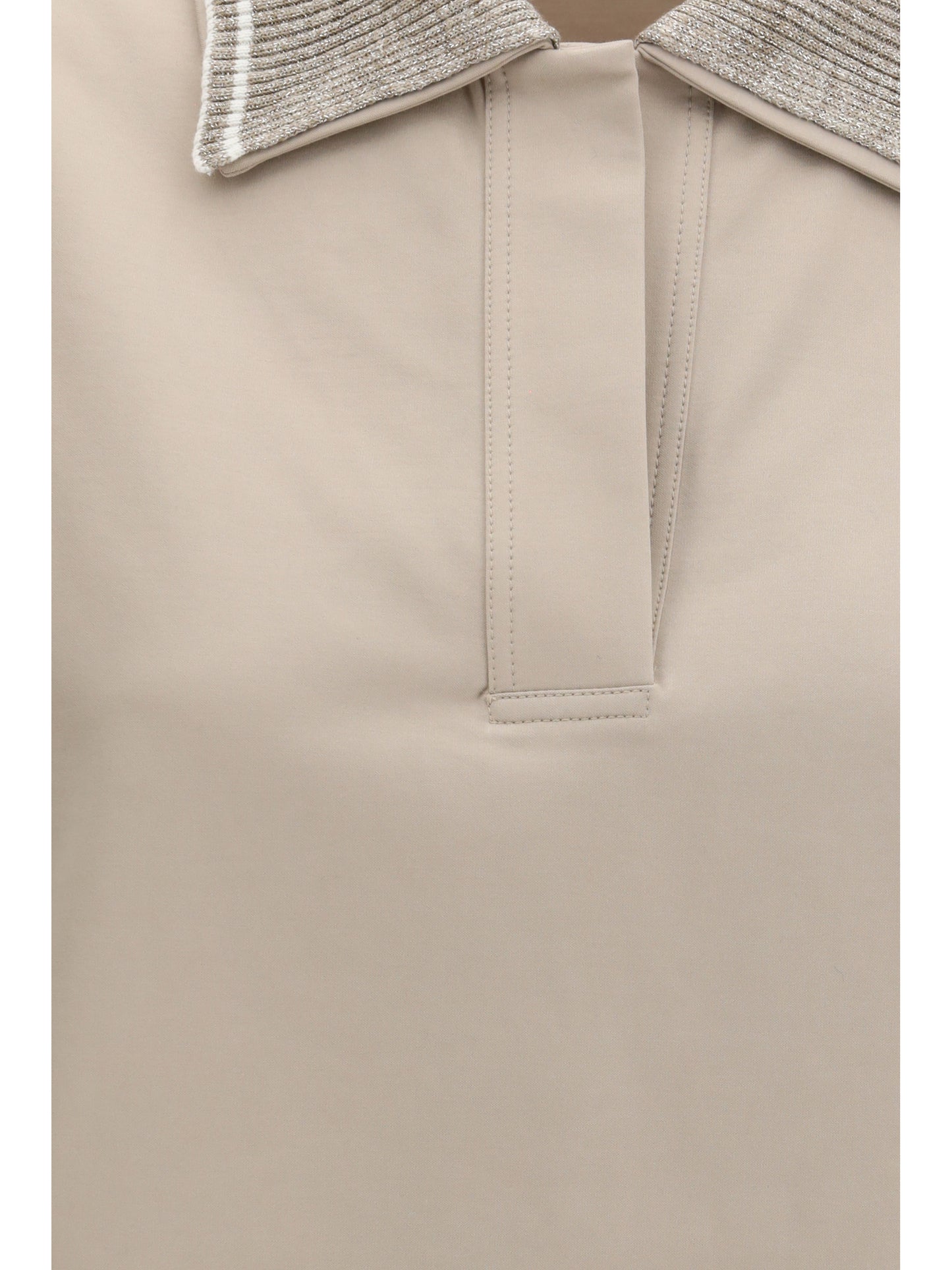Brunello Cucinelli Women Interlock Couture Polo Shirt BRUNELLO CUCINELLI