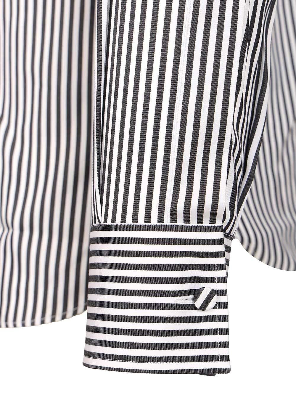 Tom Ford Men Silk Cotton Ladder Stripe Classic Fit Shirt TOM FORD