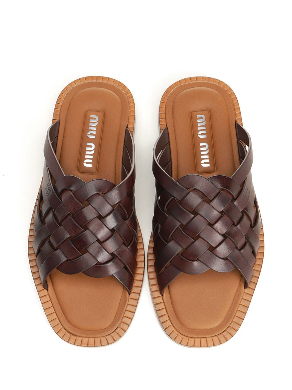 Miu Miu Women Leather Sandals MIU MIU