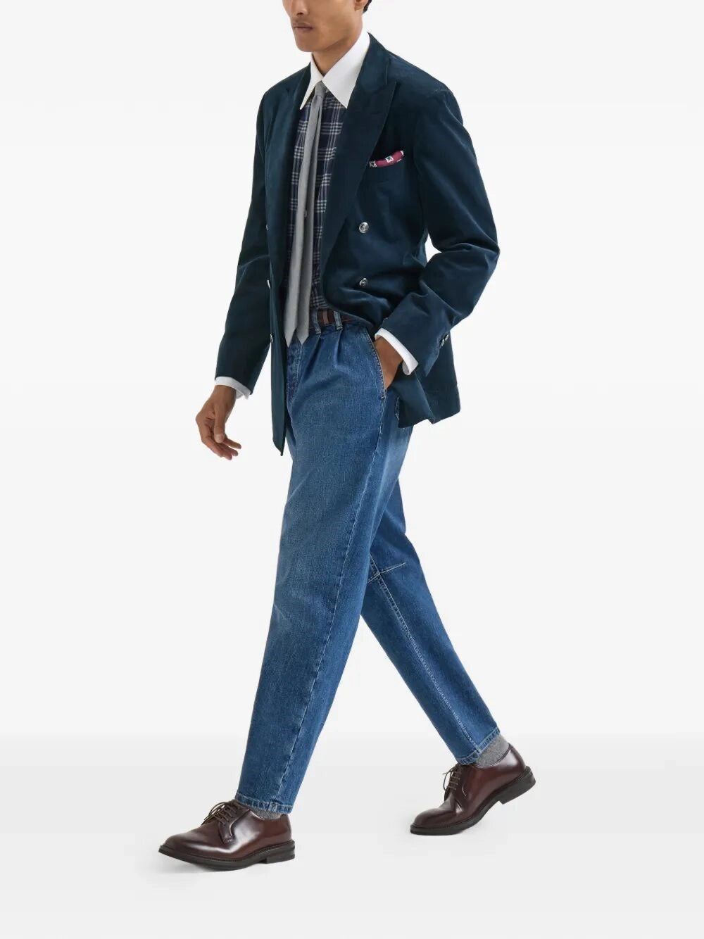 Brunello Cucinelli Men Denim Pants BRUNELLO CUCINELLI