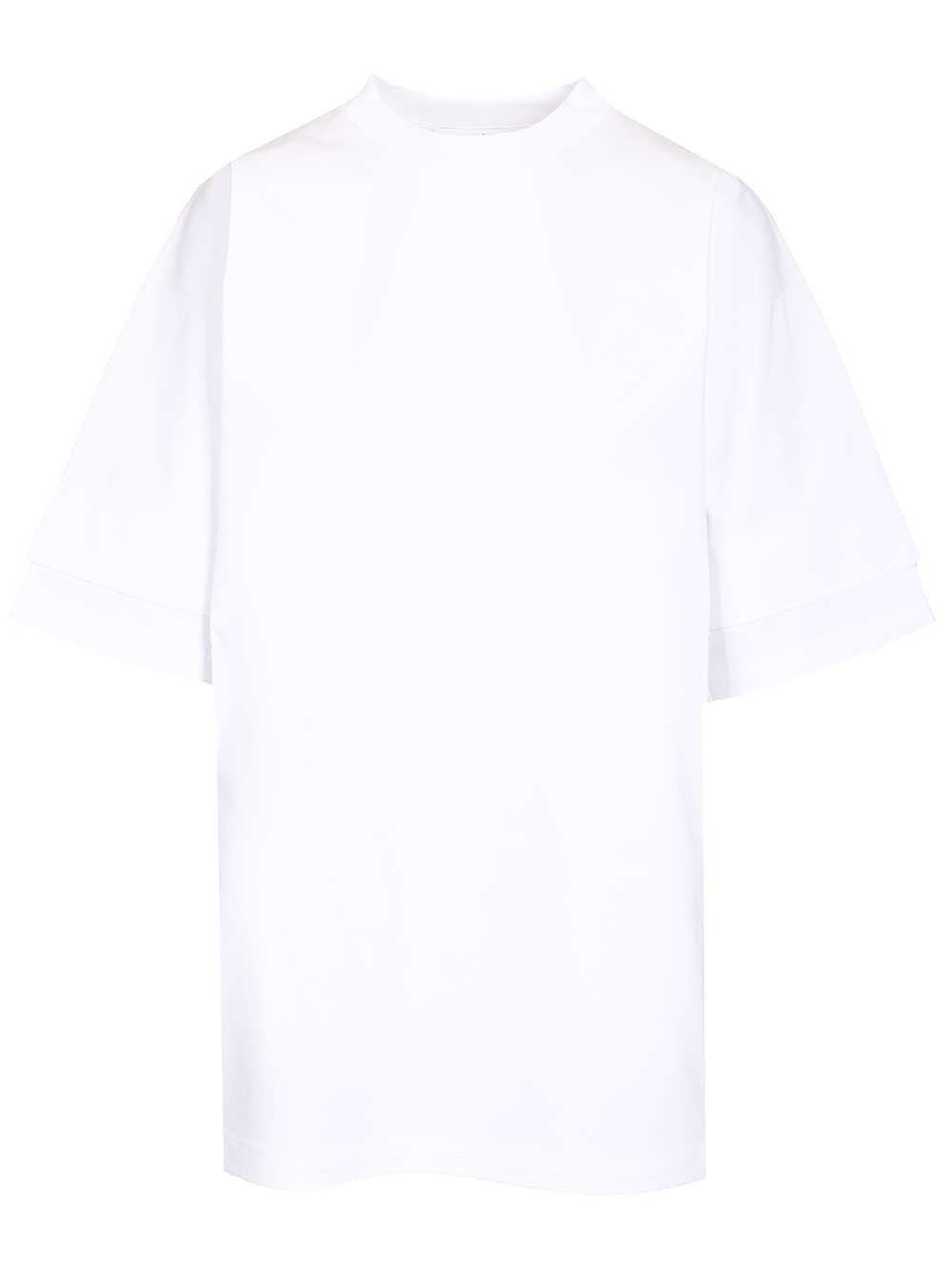 Alaïa Women Layered Cotton T-Shirt