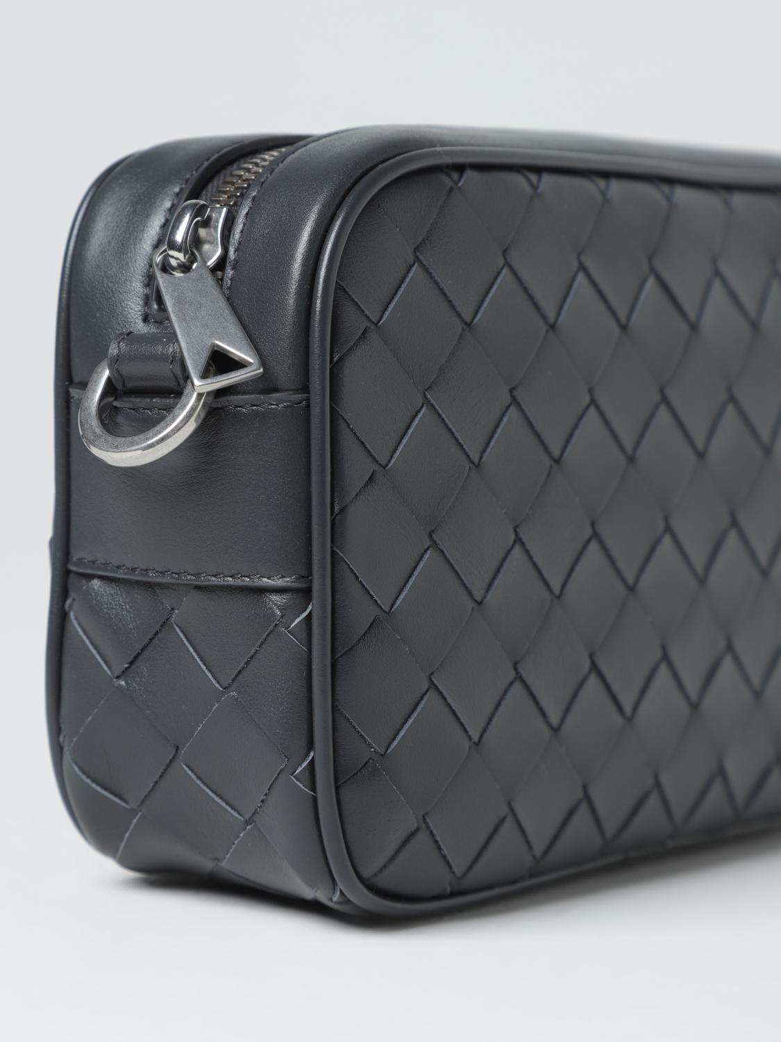 Bottega Veneta Shoulder Bag Men Grey BOTTEGA VENETA