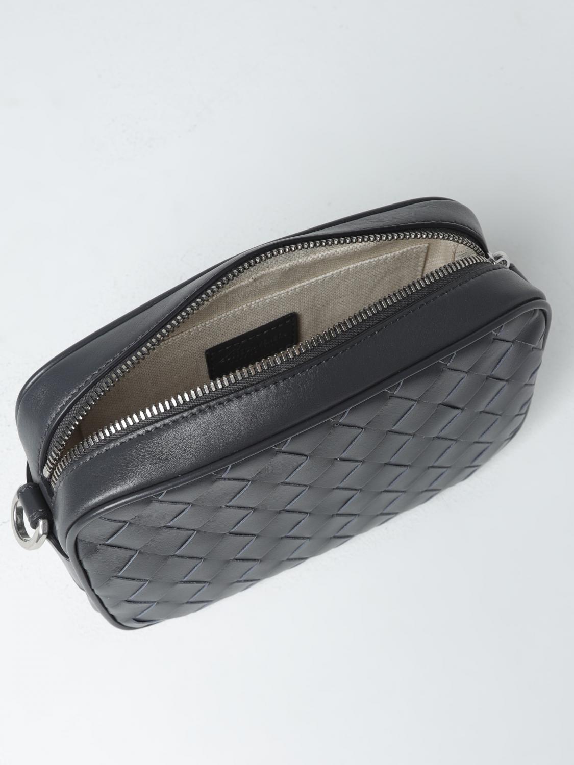 Bottega Veneta Shoulder Bag Men Grey BOTTEGA VENETA