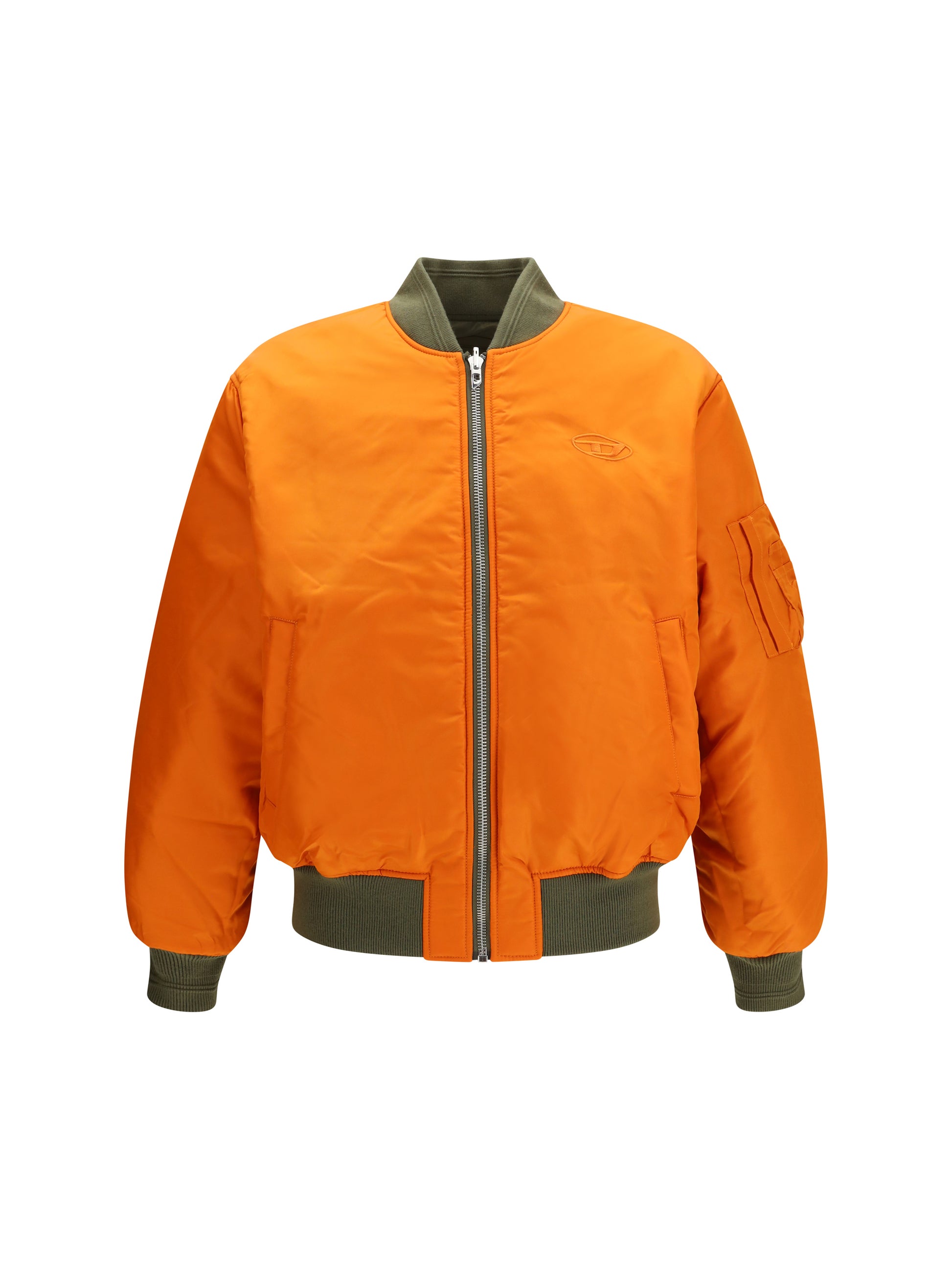 Diesel Men W-Type-D1 Reversible Bomber Jacket DIESEL