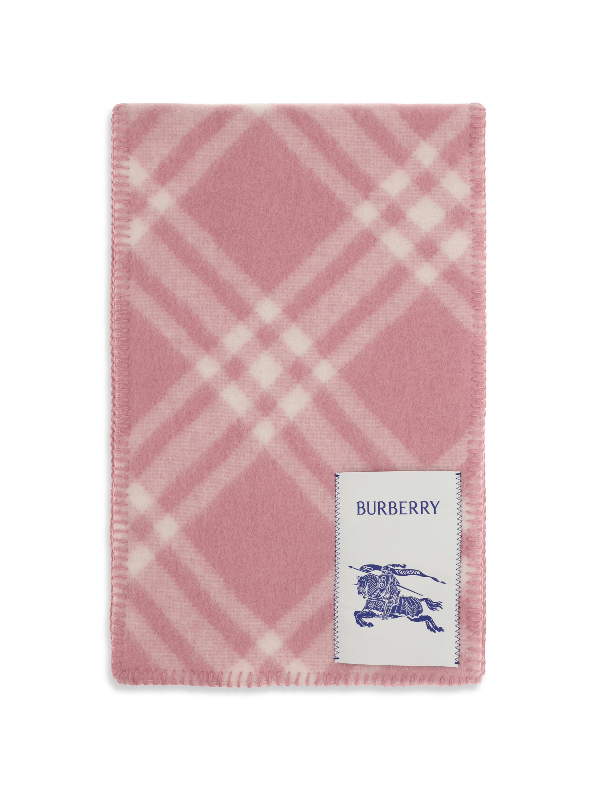 Burberry Women Check Wool Scarf BURBERRY