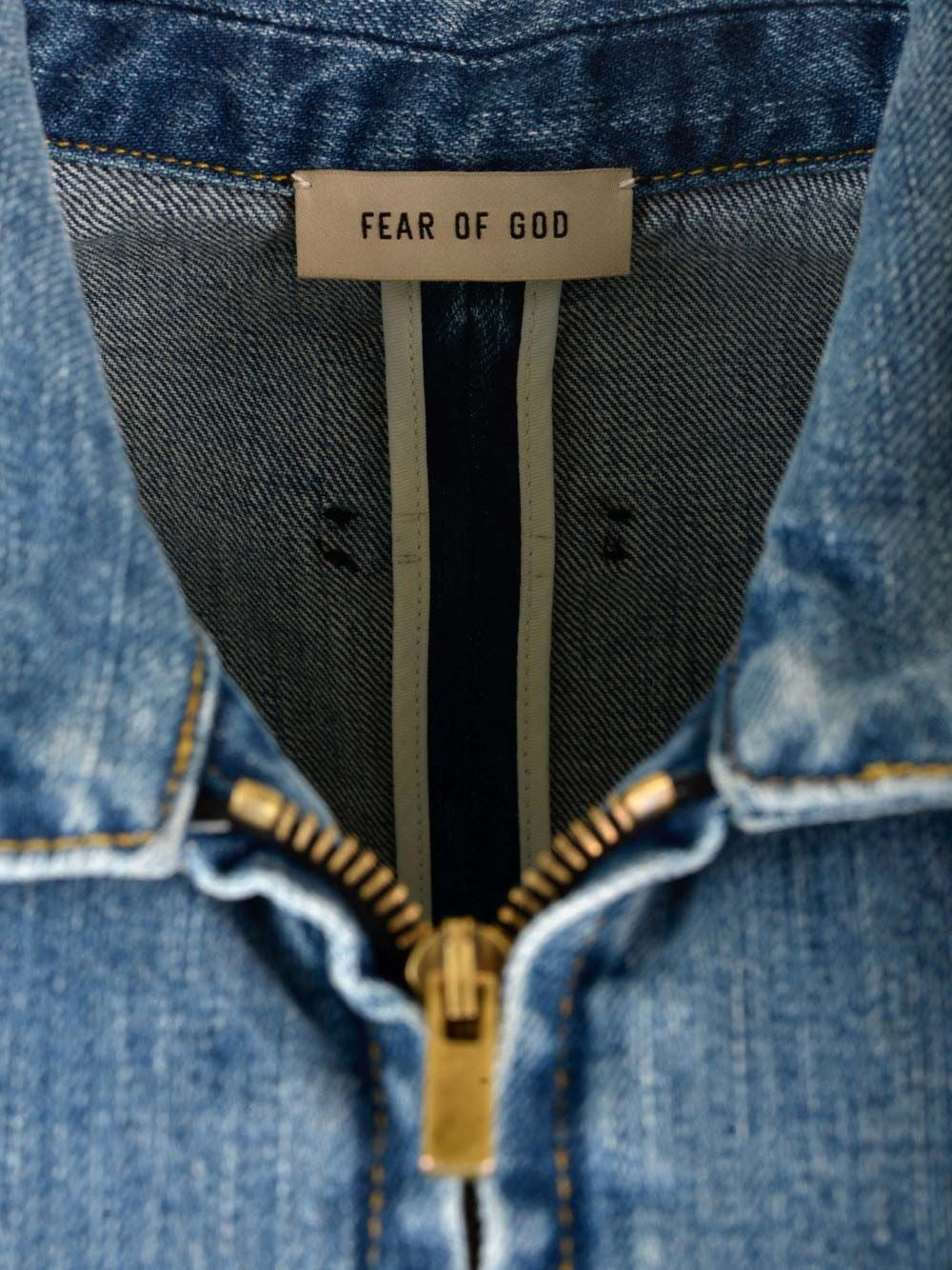 Fear Of God Men Collection 8 Denim Jacket FEAR OF GOD