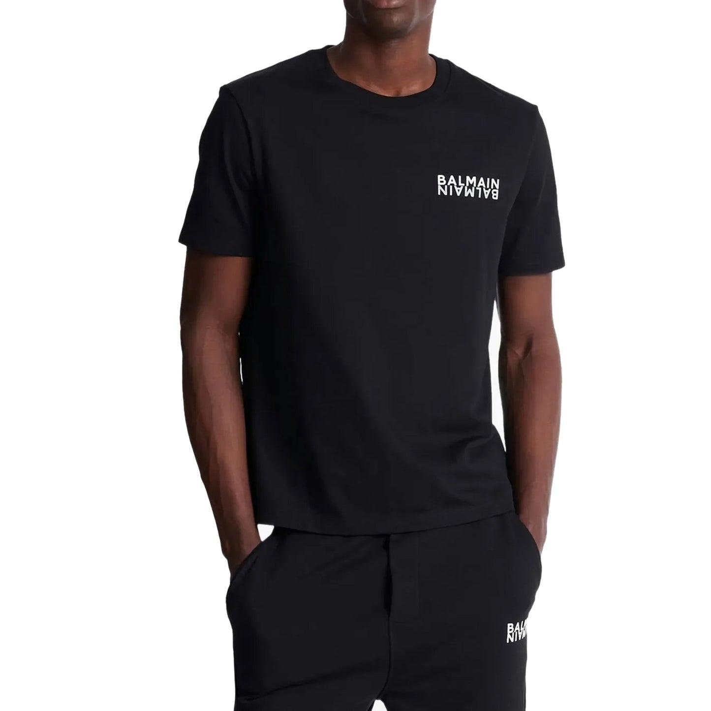 Balmain Logo-Print T-Shirt Men BALMAIN
