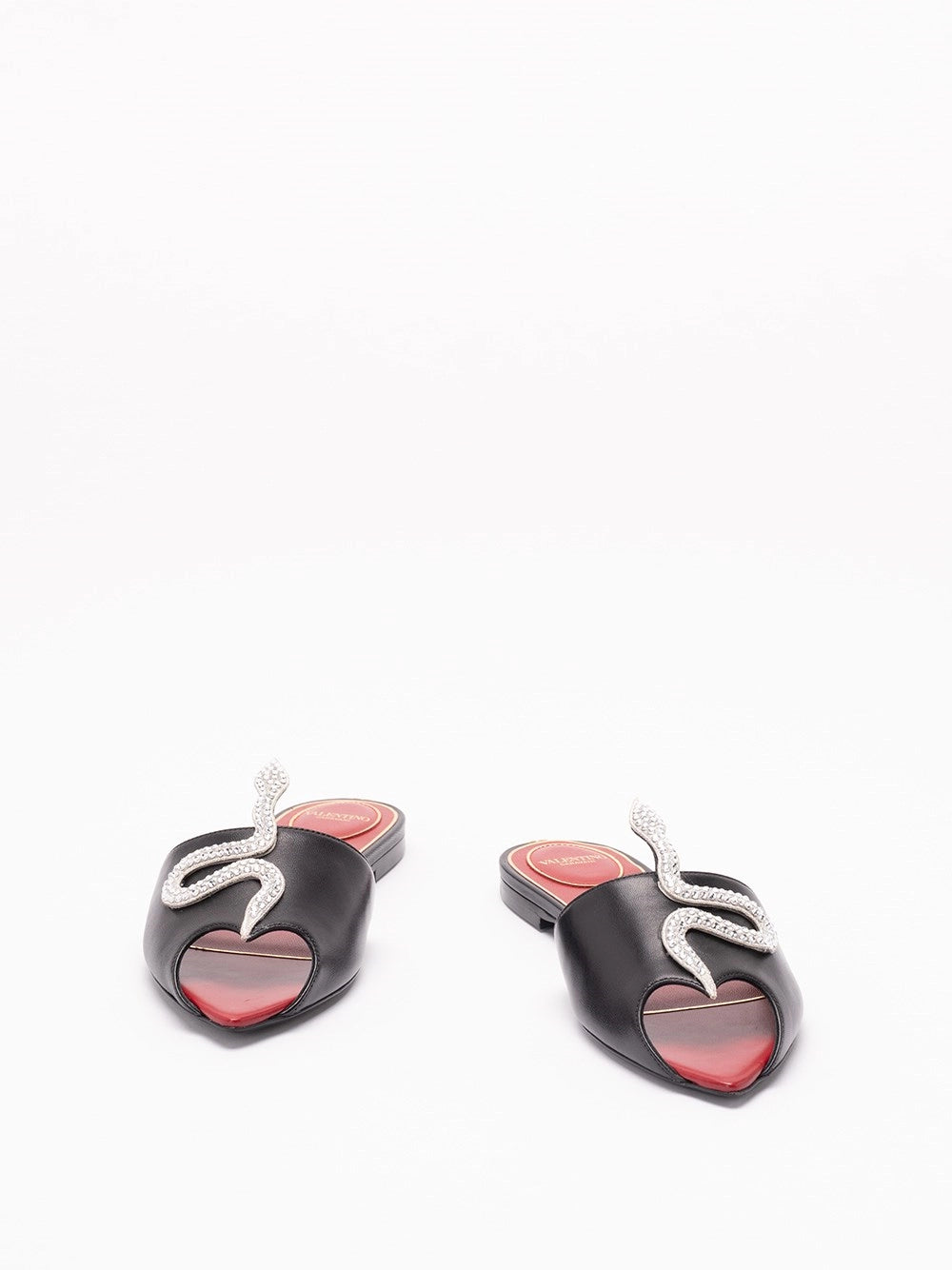 Valentino Garavani Women `Vg Coeur Vipère` Slides VALENTINO GARAVANI