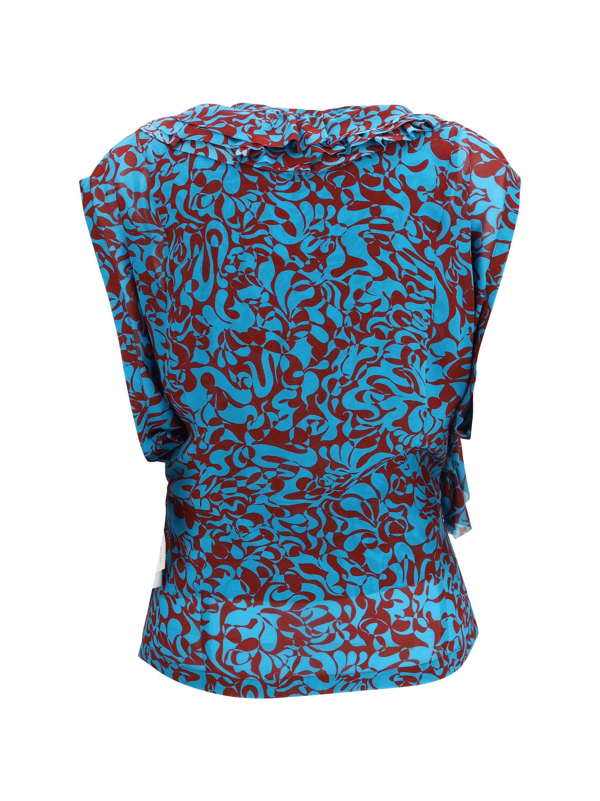 Dries Van Noten Women Printed Cotton Blouse DRIES VAN NOTEN