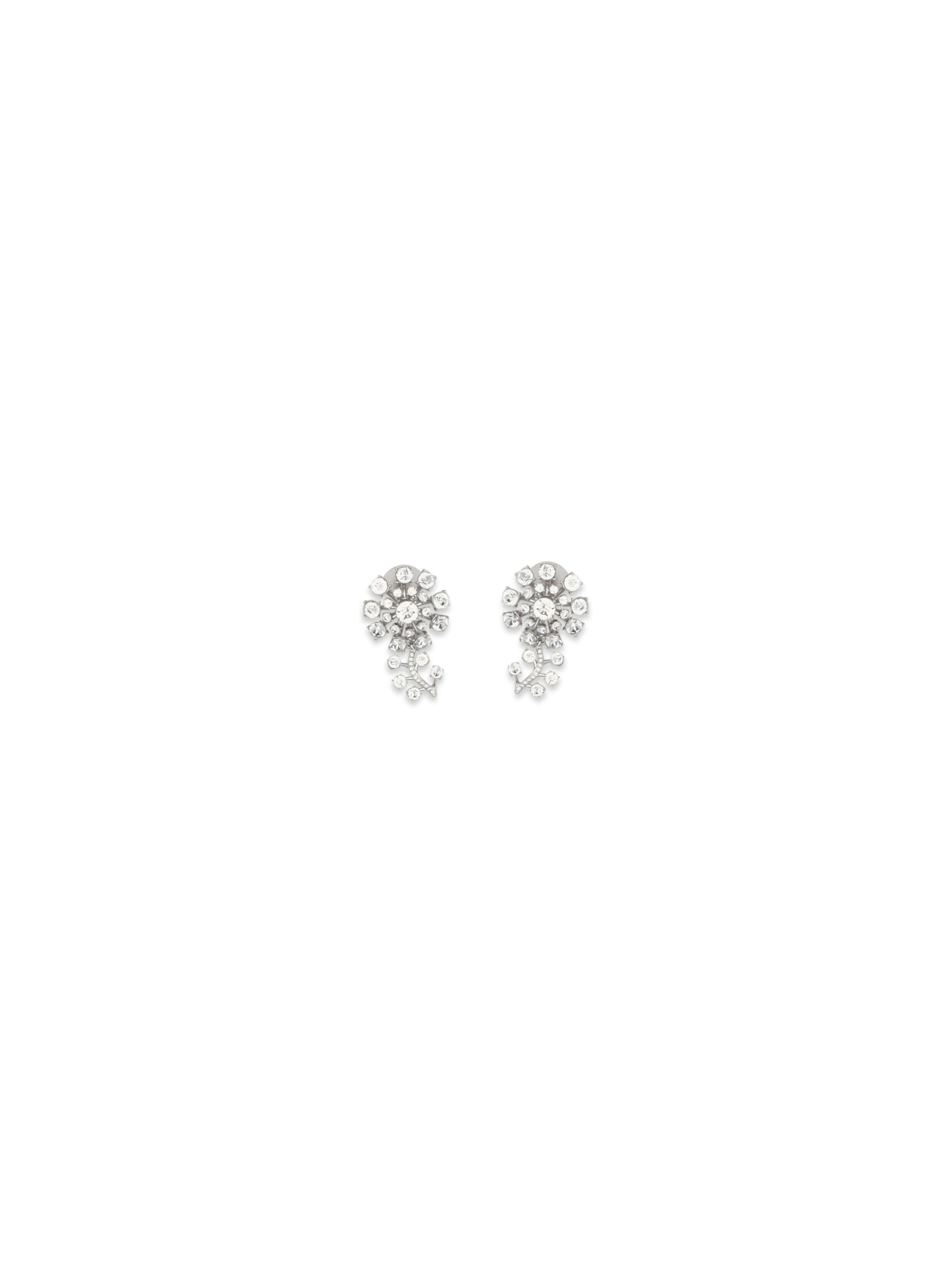 Self-Portrait Women Crystal Flower Earrings SELF-PORTRAIT