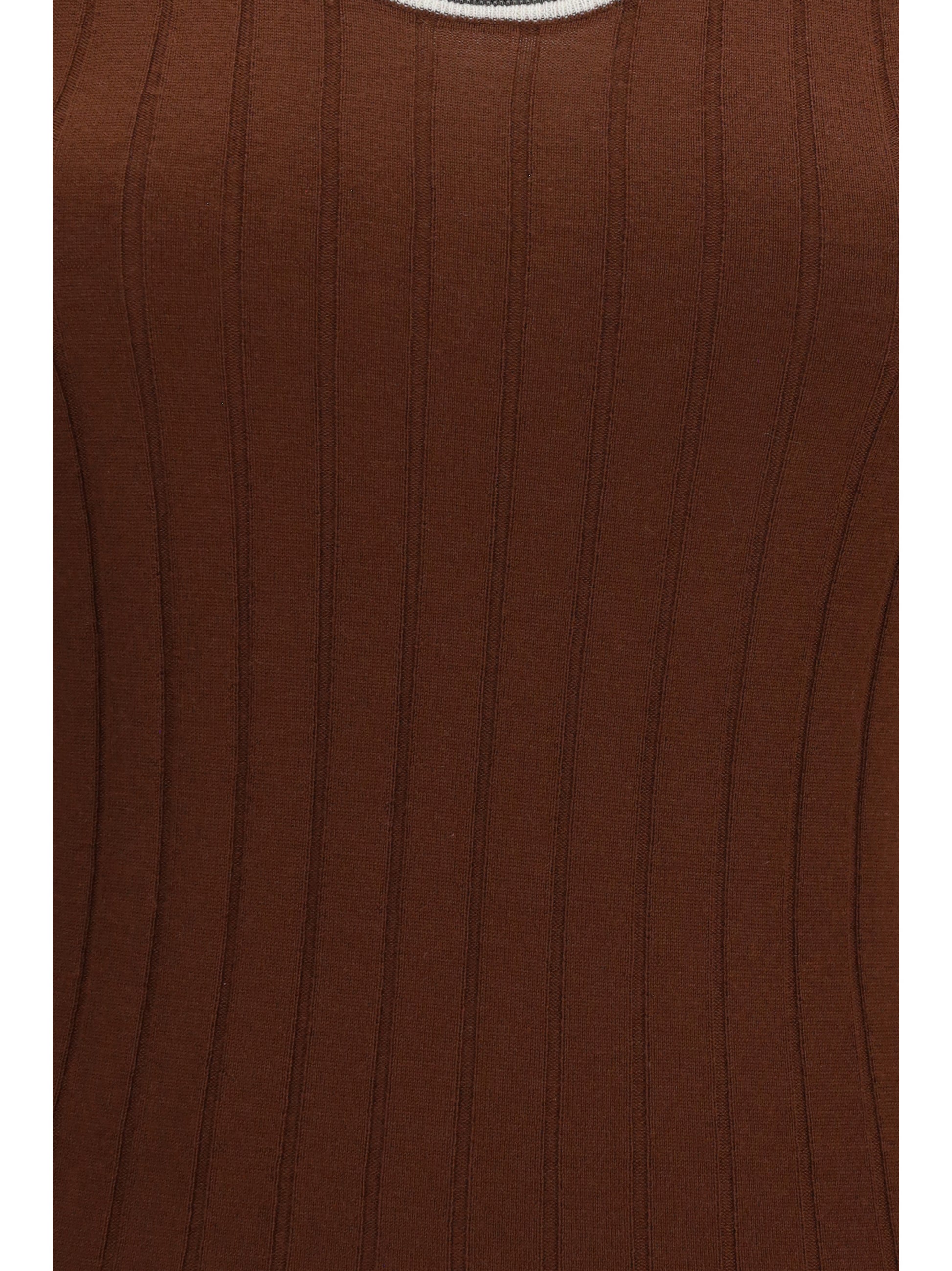 Brunello Cucinelli Women Ribbed Jersey Top BRUNELLO CUCINELLI