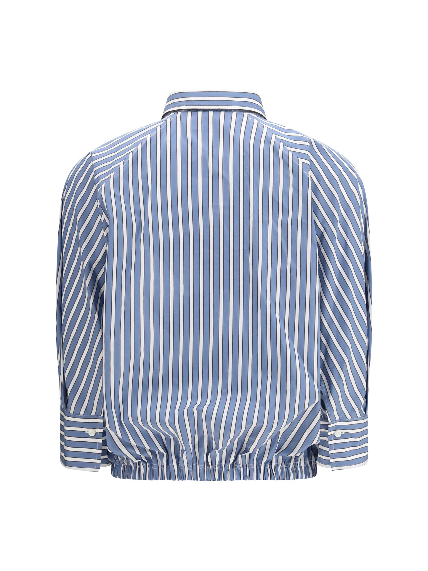 Brunello Cucinelli Women Shadow Stripe Poplin Shirt BRUNELLO CUCINELLI