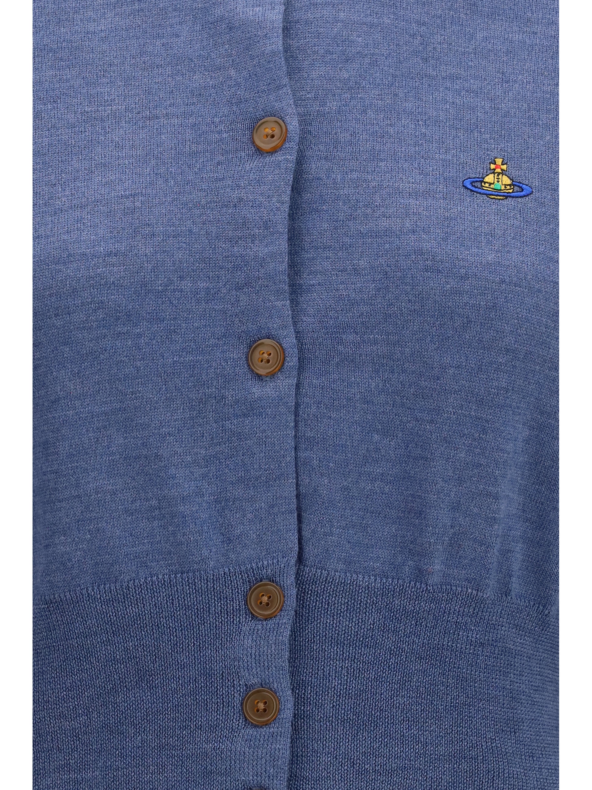 Vivienne Westwood Women Bea Cropped Wool Cardigan VIVIENNE WESTWOOD