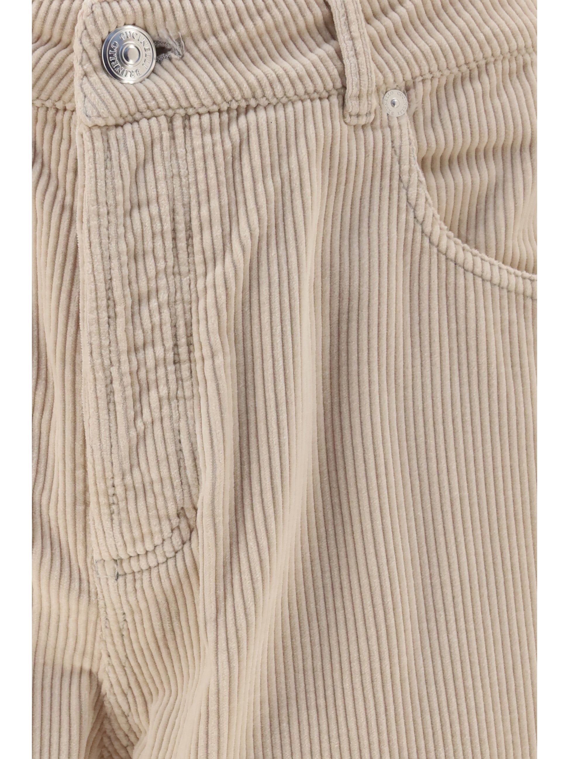 Brunello Cucinelli Men Corduroy Pants BRUNELLO CUCINELLI