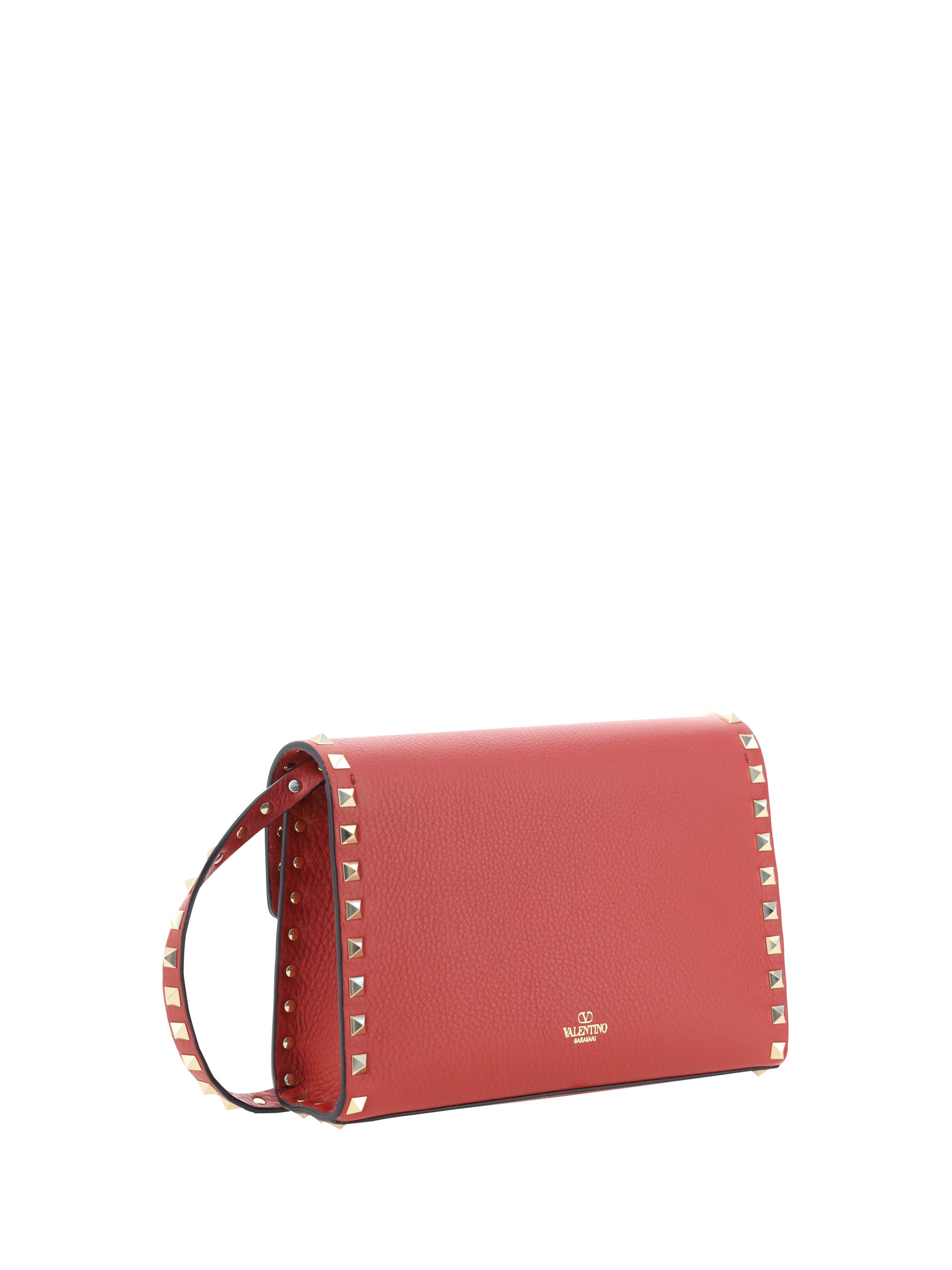 Valentino Garavani Women Small Rockstud Grained Calfskin Shoulder Bag VALENTINO GARAVANI