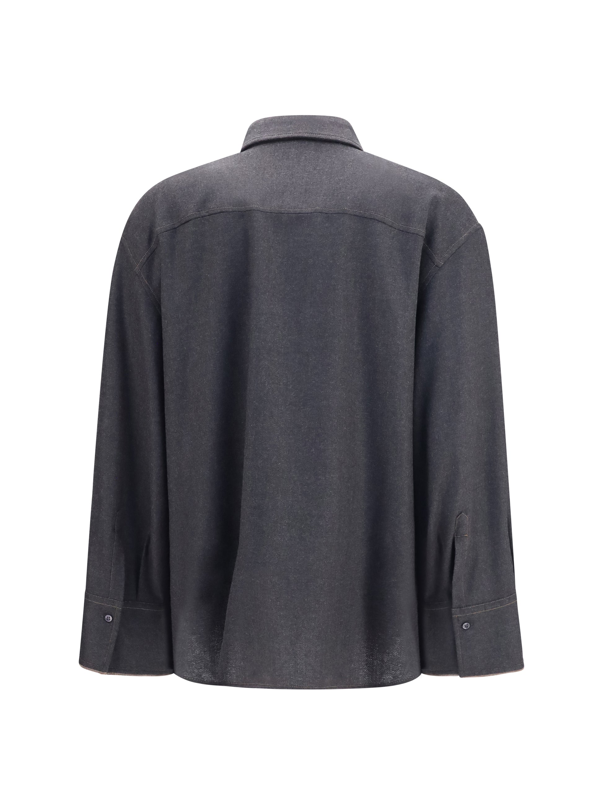 Brunello Cucinelli Women Virgin Wool Shirt BRUNELLO CUCINELLI