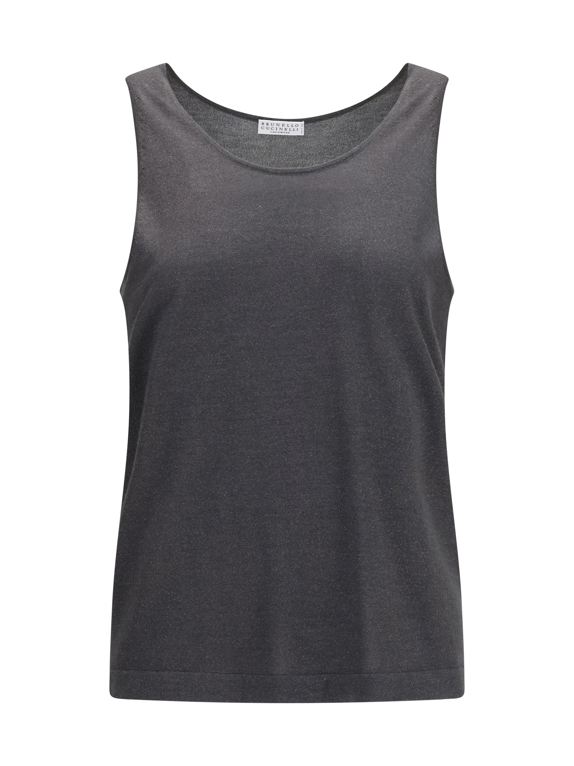 Brunello Cucinelli Women Luminous Knit Tank Top BRUNELLO CUCINELLI
