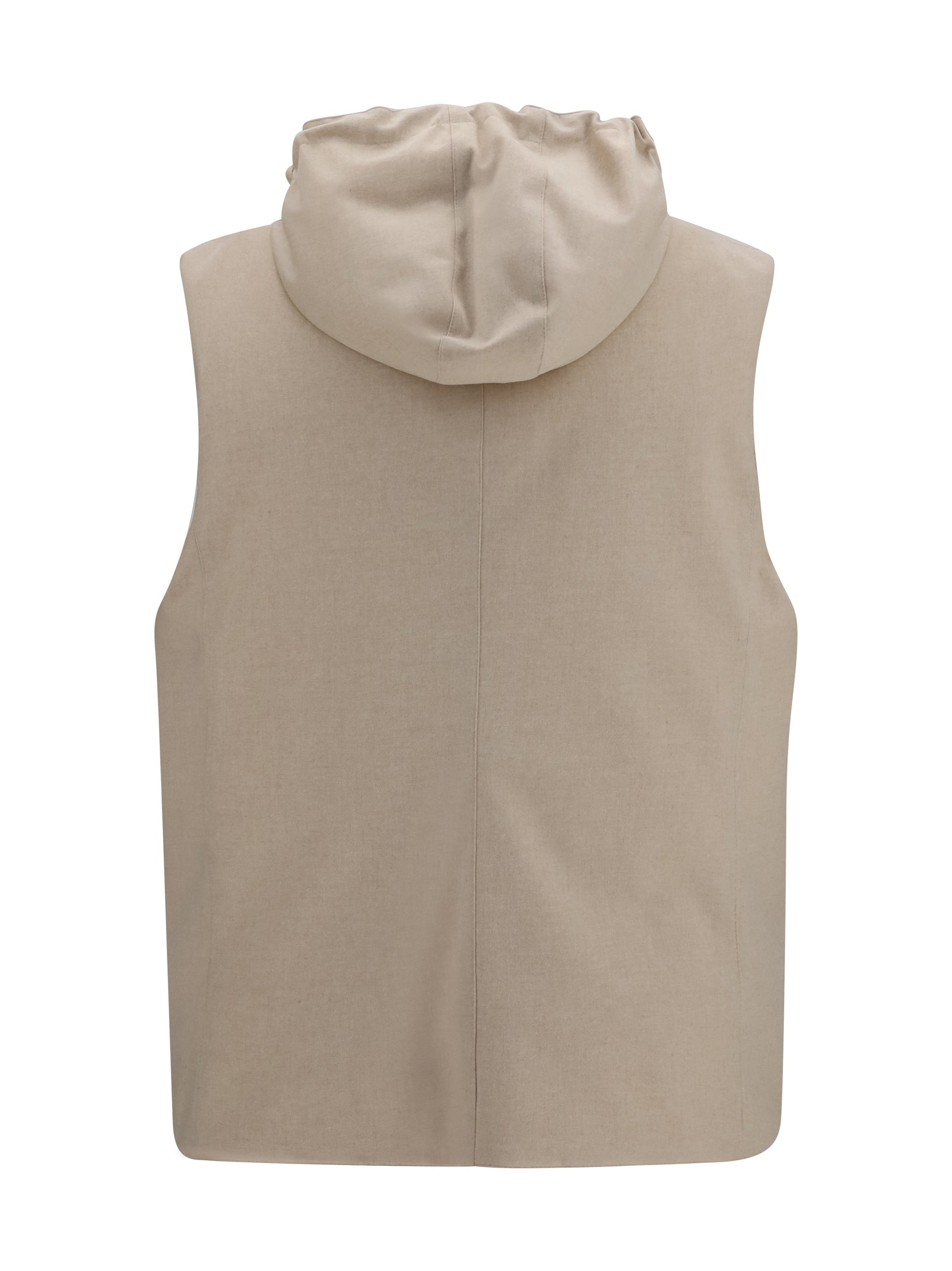 Brunello Cucinelli Men Wool Down Vest BRUNELLO CUCINELLI