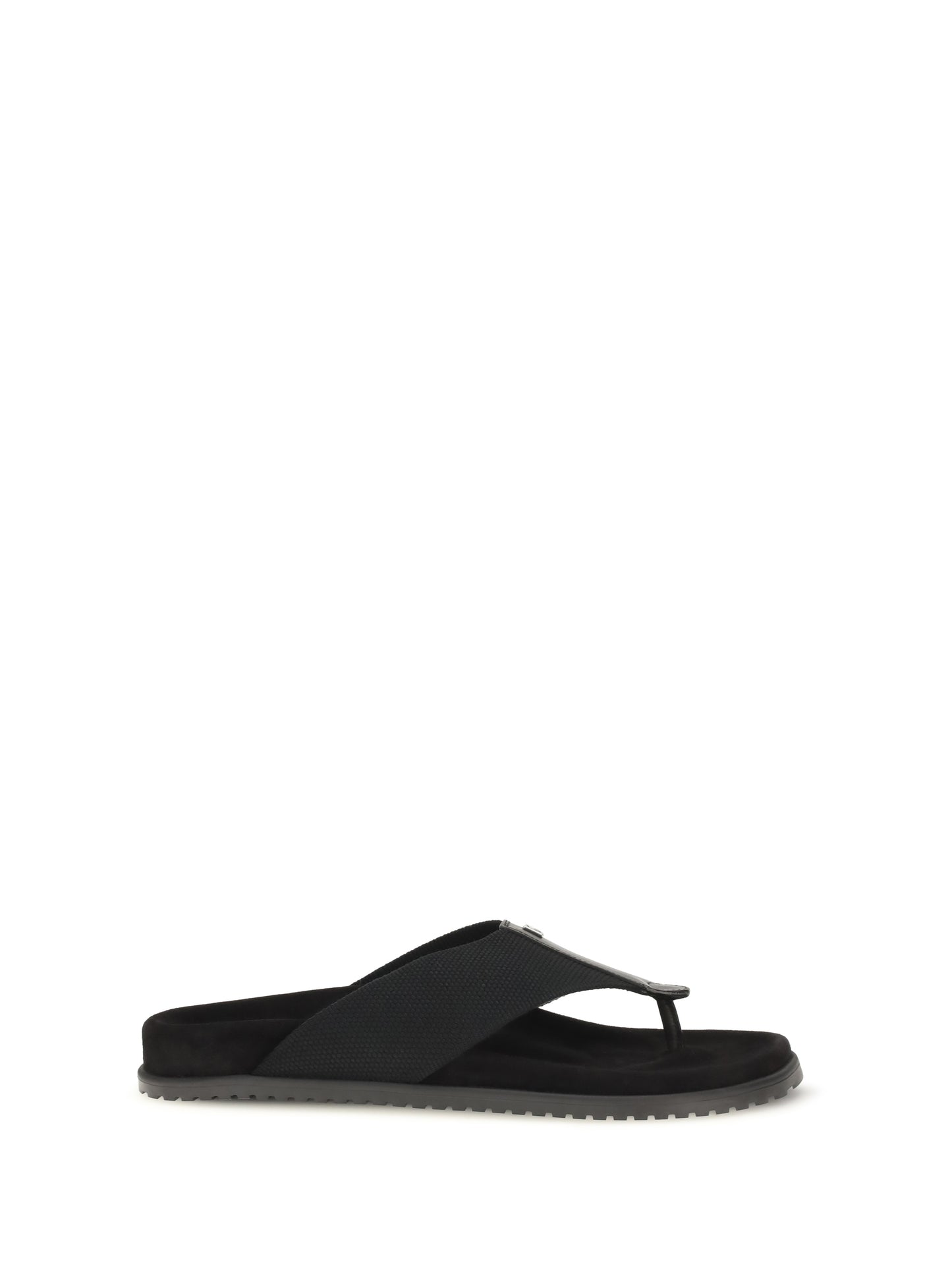 Dolce & Gabbana Men Logo Thong Sandals