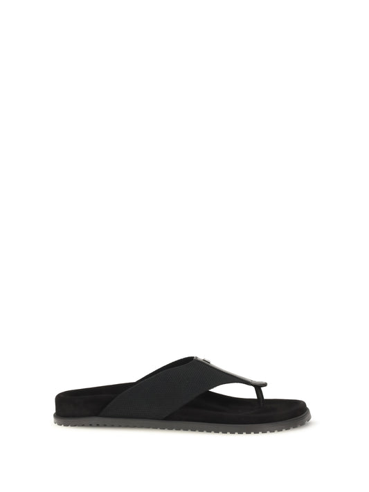 Dolce & Gabbana Men Logo Thong Sandals DOLCE & GABBANA