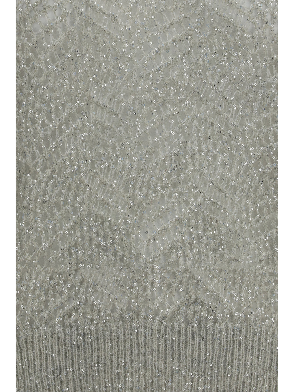 Brunello Cucinelli Women Openwork Sequined Crewneck Sweater BRUNELLO CUCINELLI