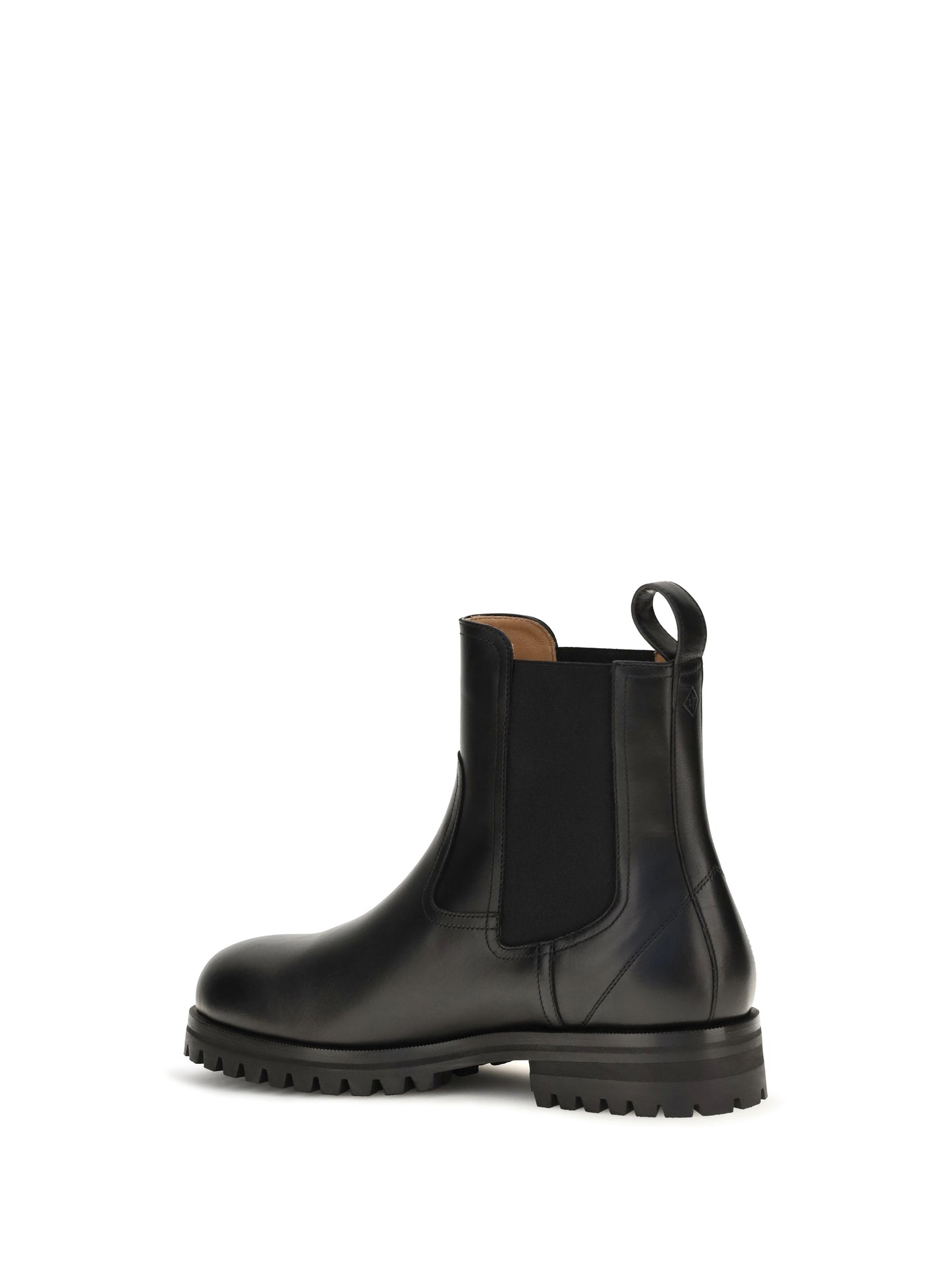 Loro Piana Men Kent Leather Ankle Boots LORO PIANA