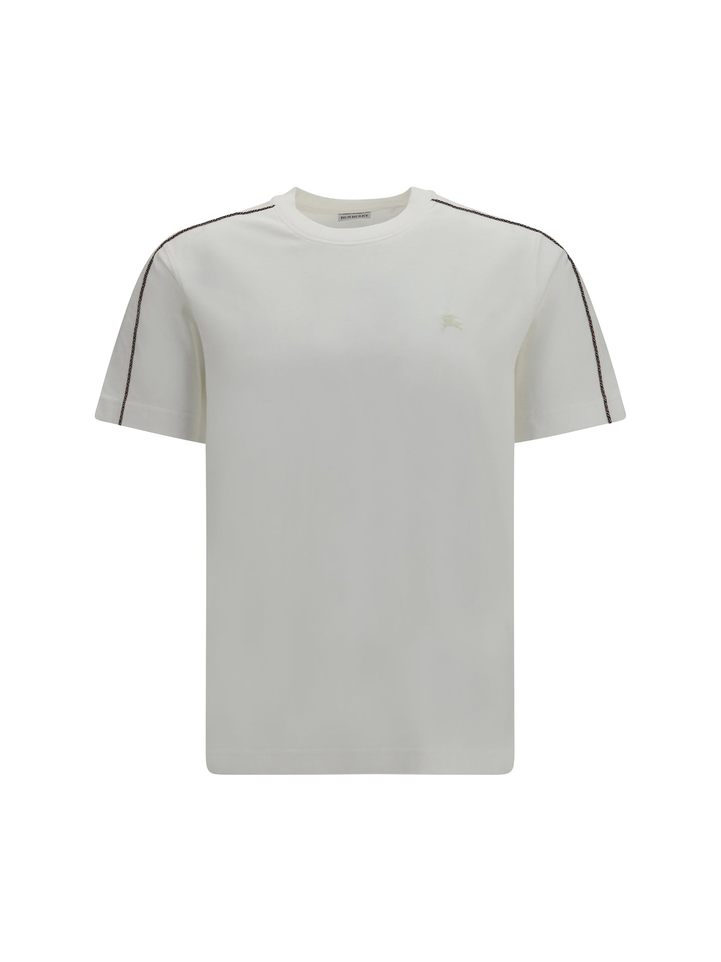 Burberry Men Cotton T-Shirt With Embroidered Logo BURBERRY
