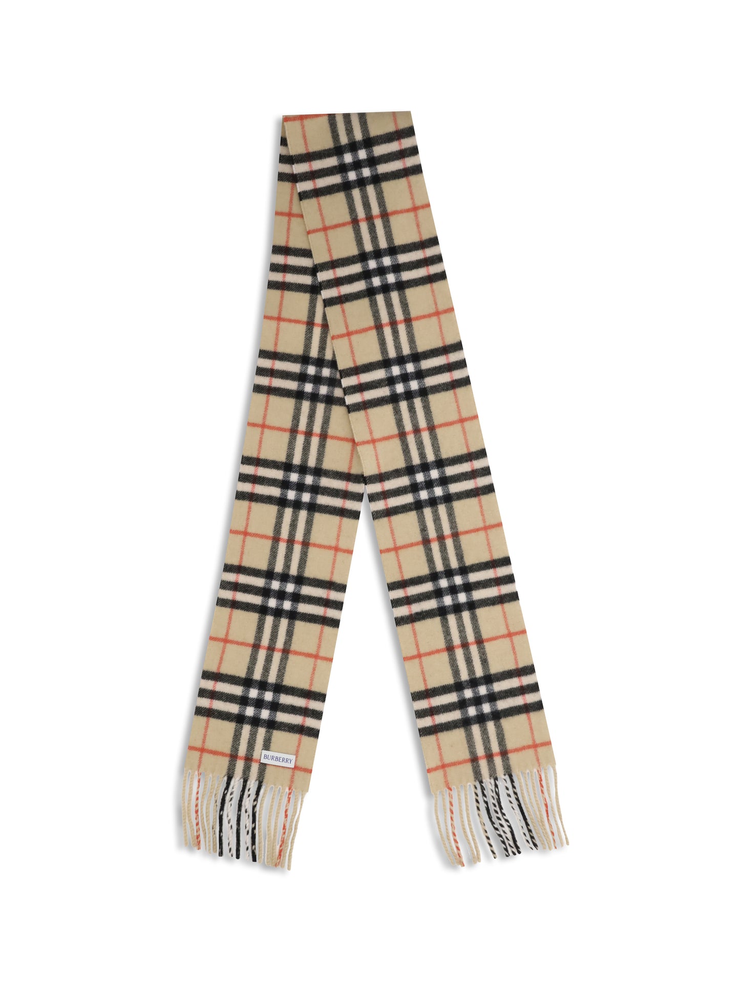 Burberry Men Thin Cashmere Check Scarf BURBERRY