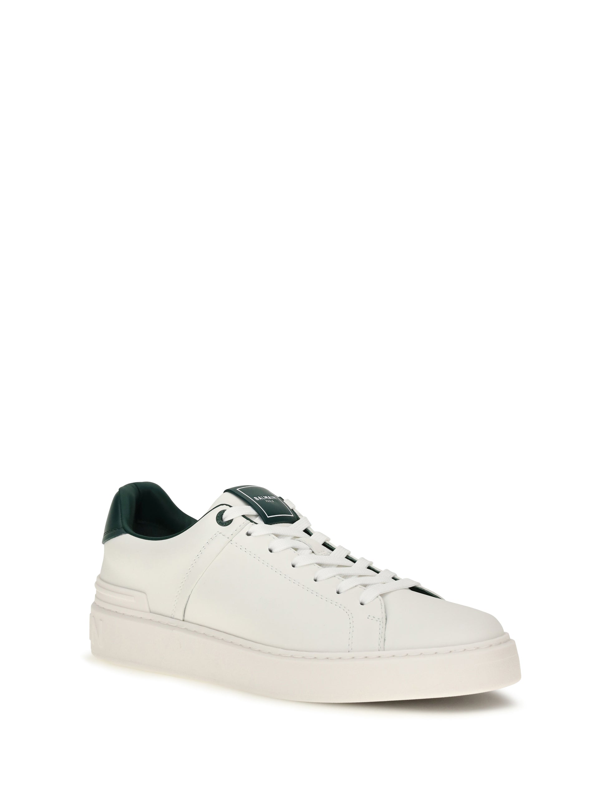 Balmain Men B-Court Leather Sneakers BALMAIN