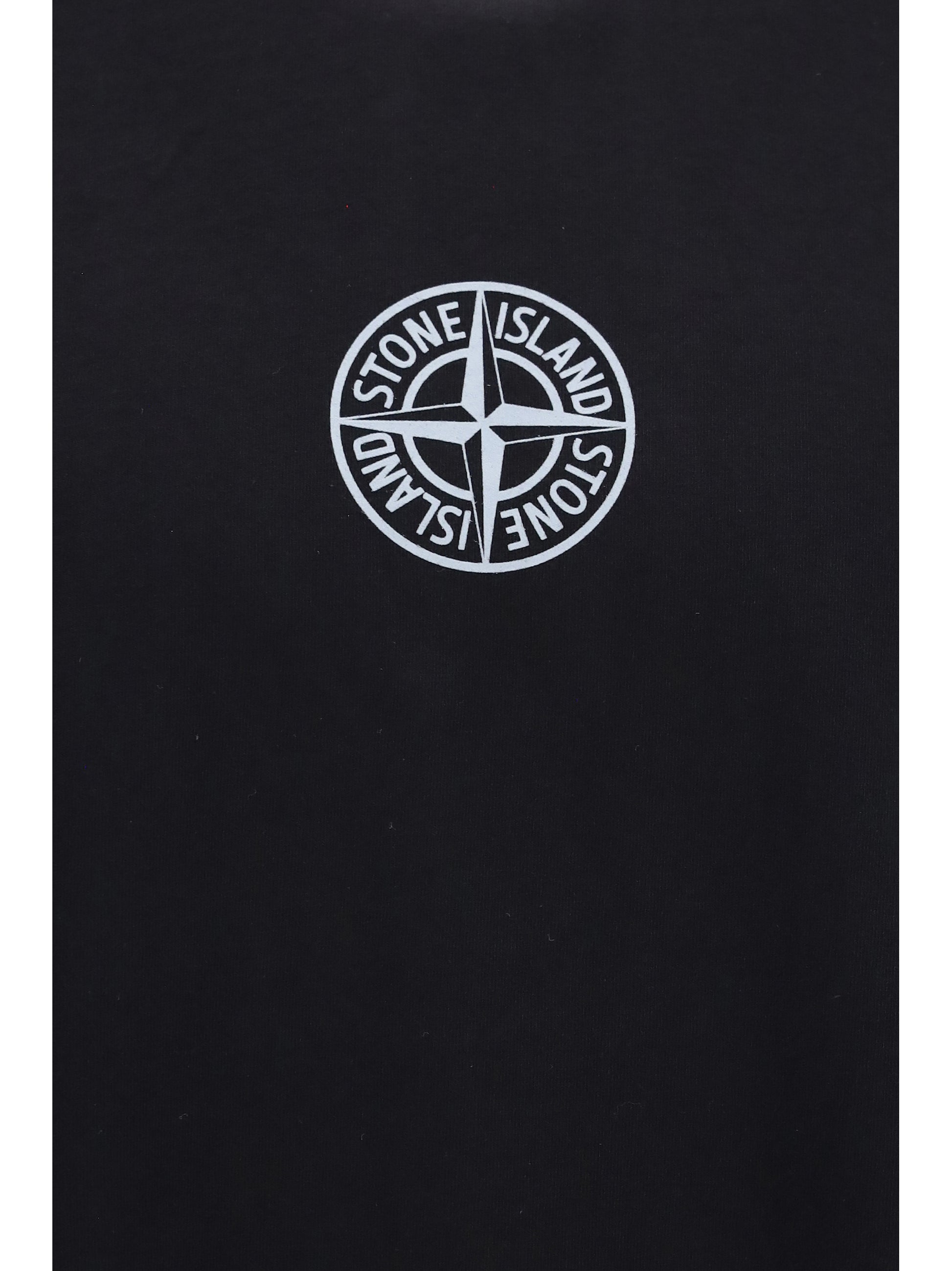 Stone Island Men Cotton Jersey T-Shirt With Central Logo STONE ISLAND