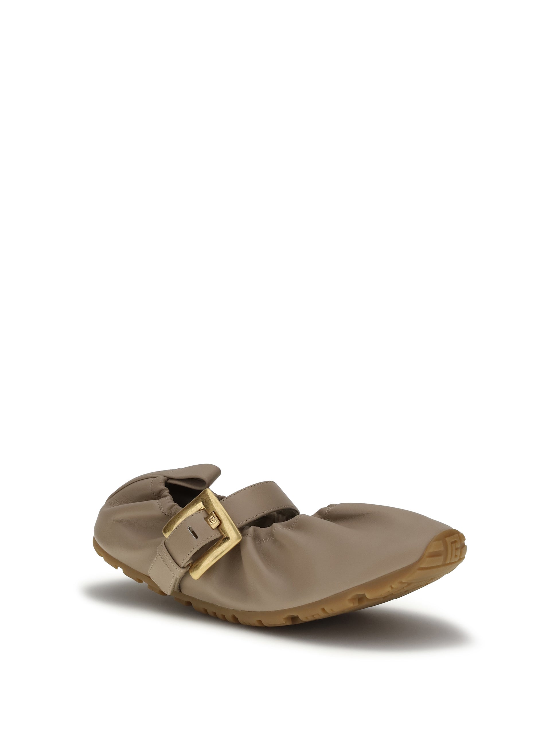 Balmain Women Buckle Strap Ballerinas BALMAIN