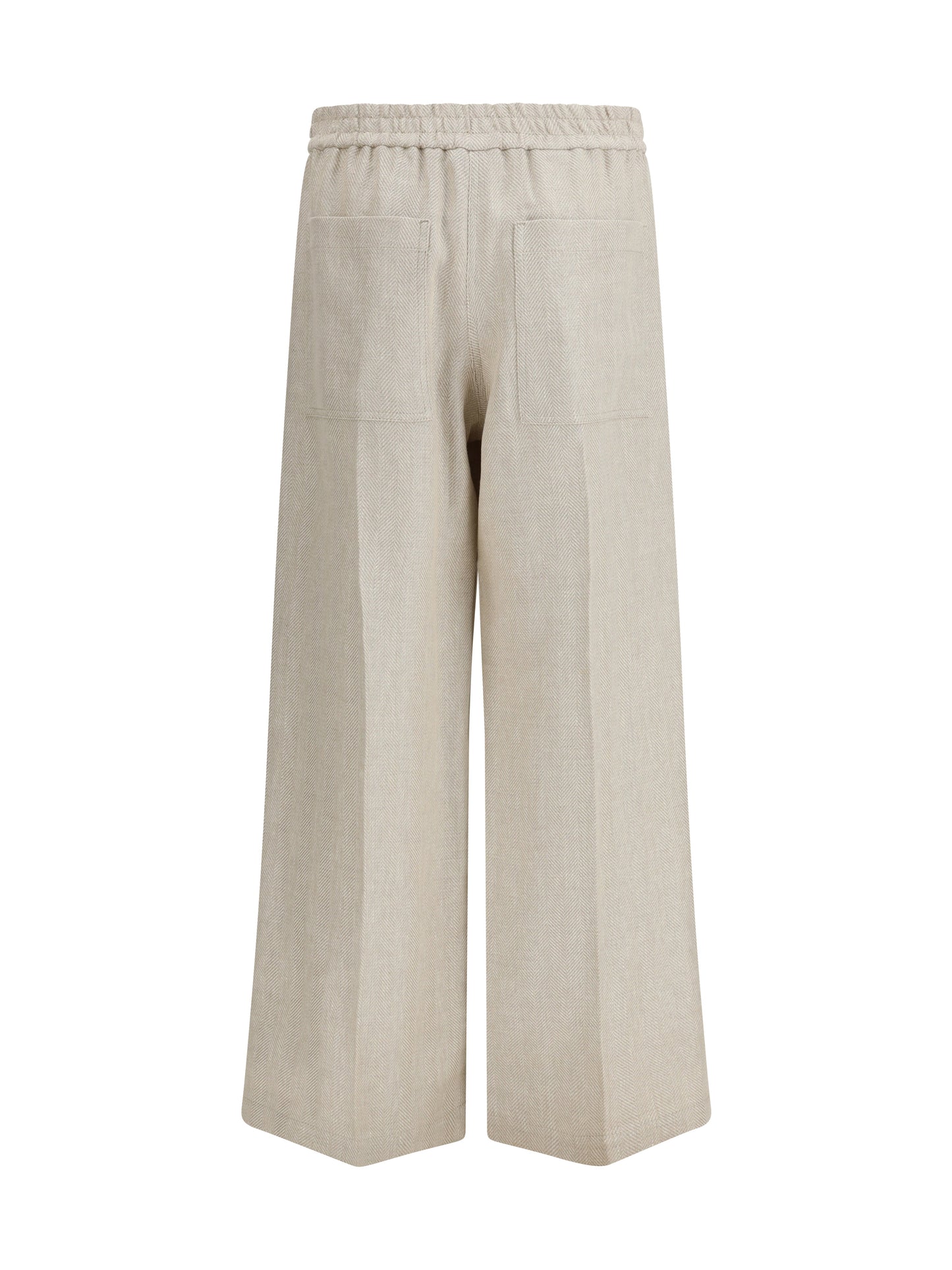 Brunello Cucinelli Women Elasticated-Waistband Pants BRUNELLO CUCINELLI