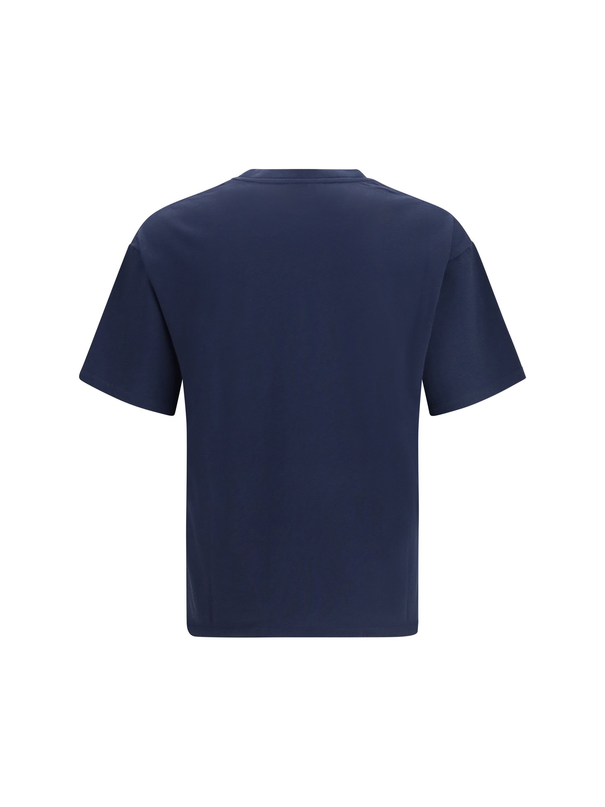 Saint Laurent Men Cotton Crewneck T-Shirt SAINT LAURENT