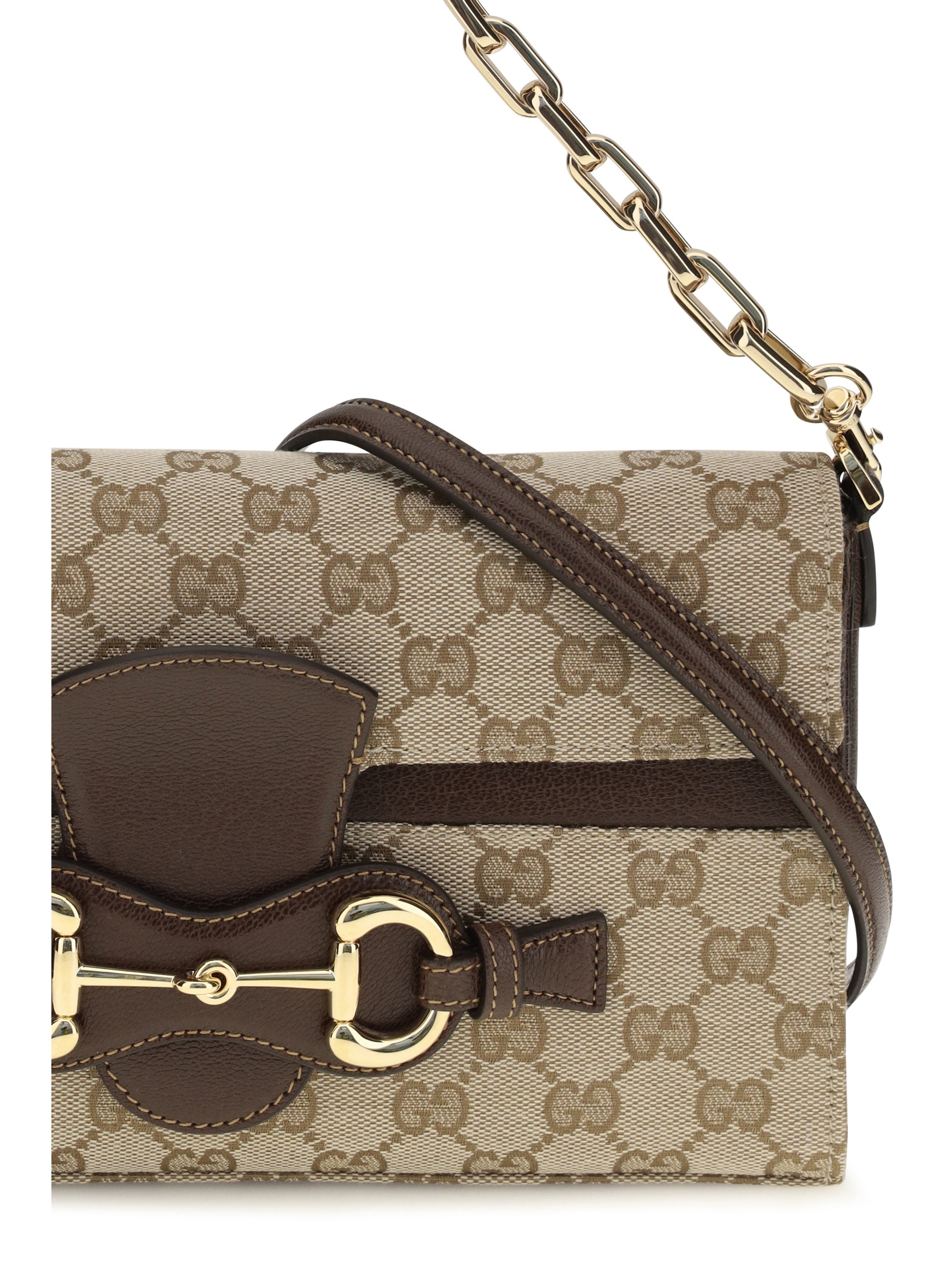 Gucci Women Medium Horsebit Ristretto Shoulder Bag GUCCI
