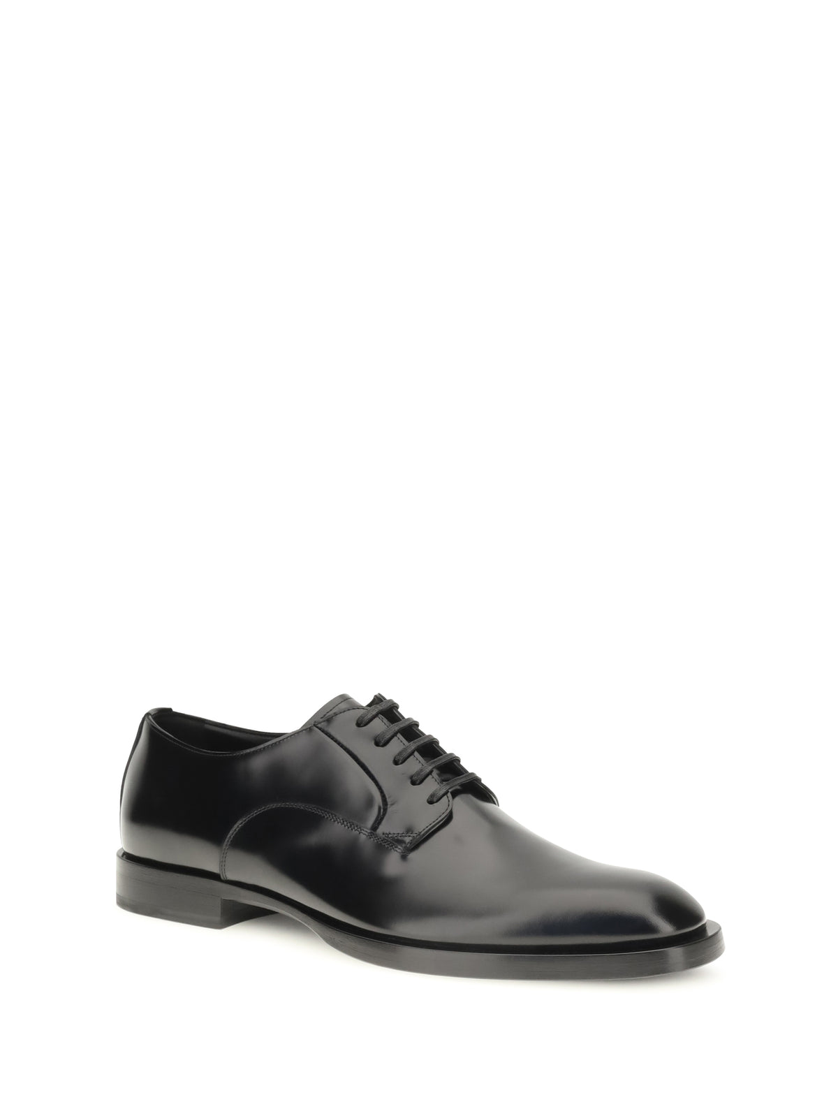 Dolce & Gabbana Men Calfskin Lace-Up Derby Shoes DOLCE & GABBANA